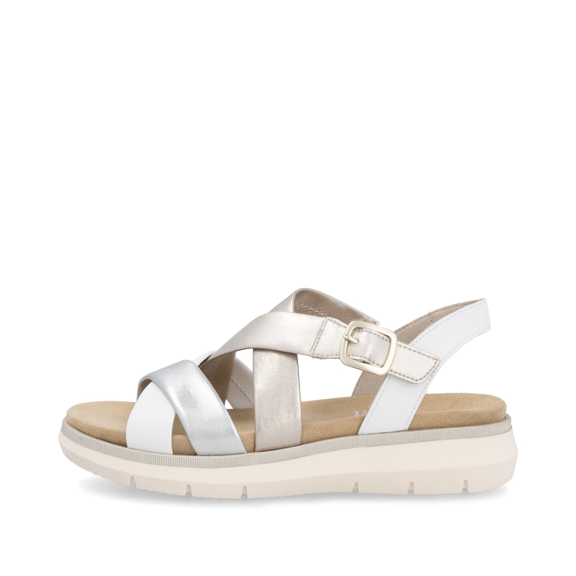 Metallic Hook & Loop Sandals for Women | Remonte D2K53-91