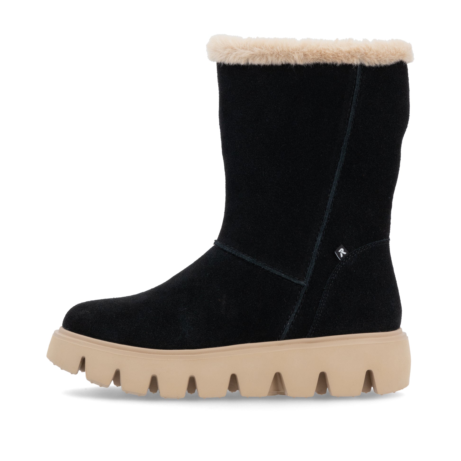 Black Zip Boots for Women | Rieker Sport W2072-00