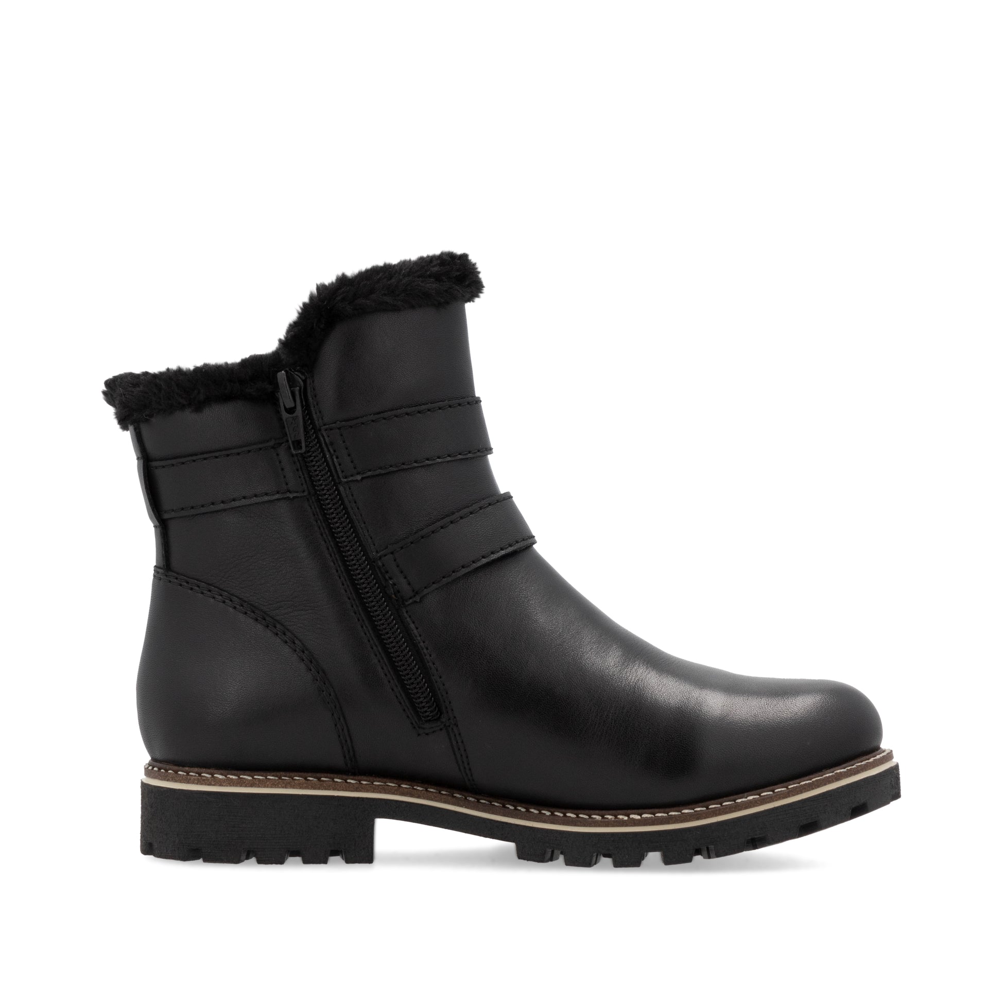 Black Zip Boots for Women | Remonte D8484-00
