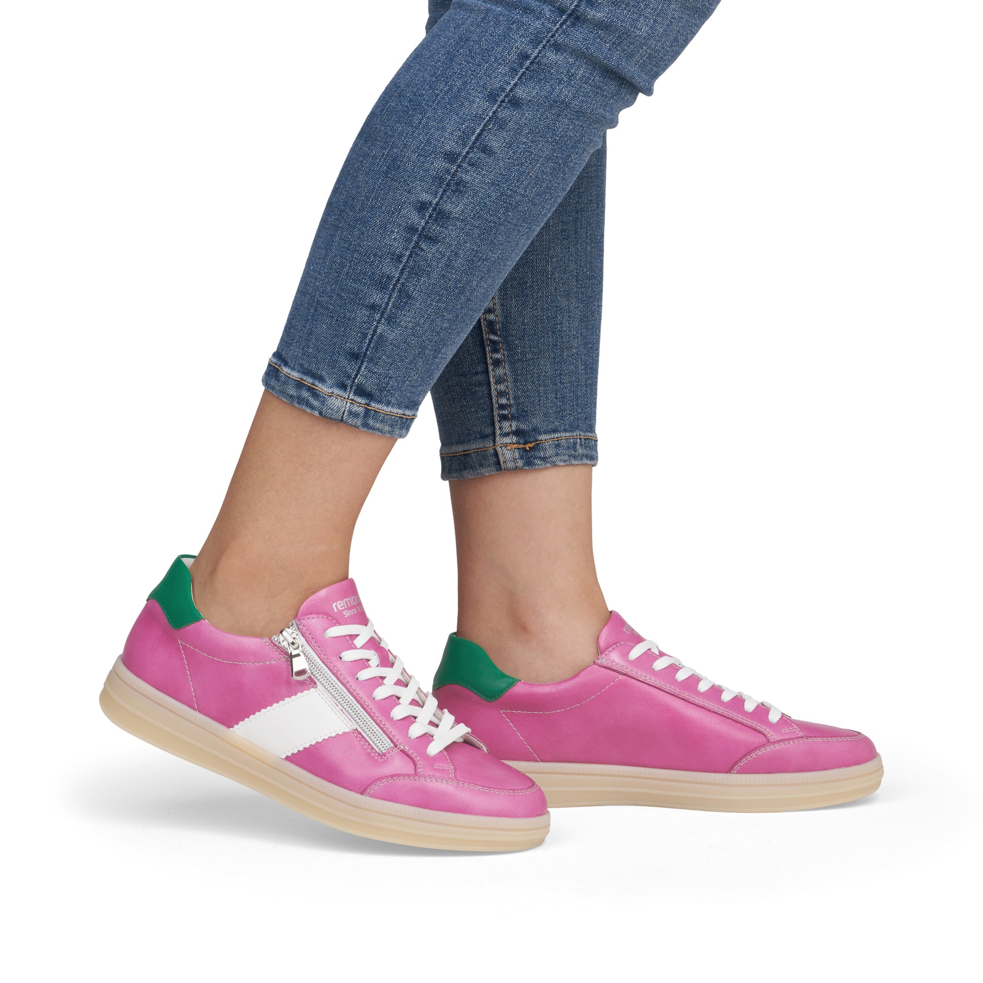 Pink Zip Shoes for Women | Remonte D2C02-31