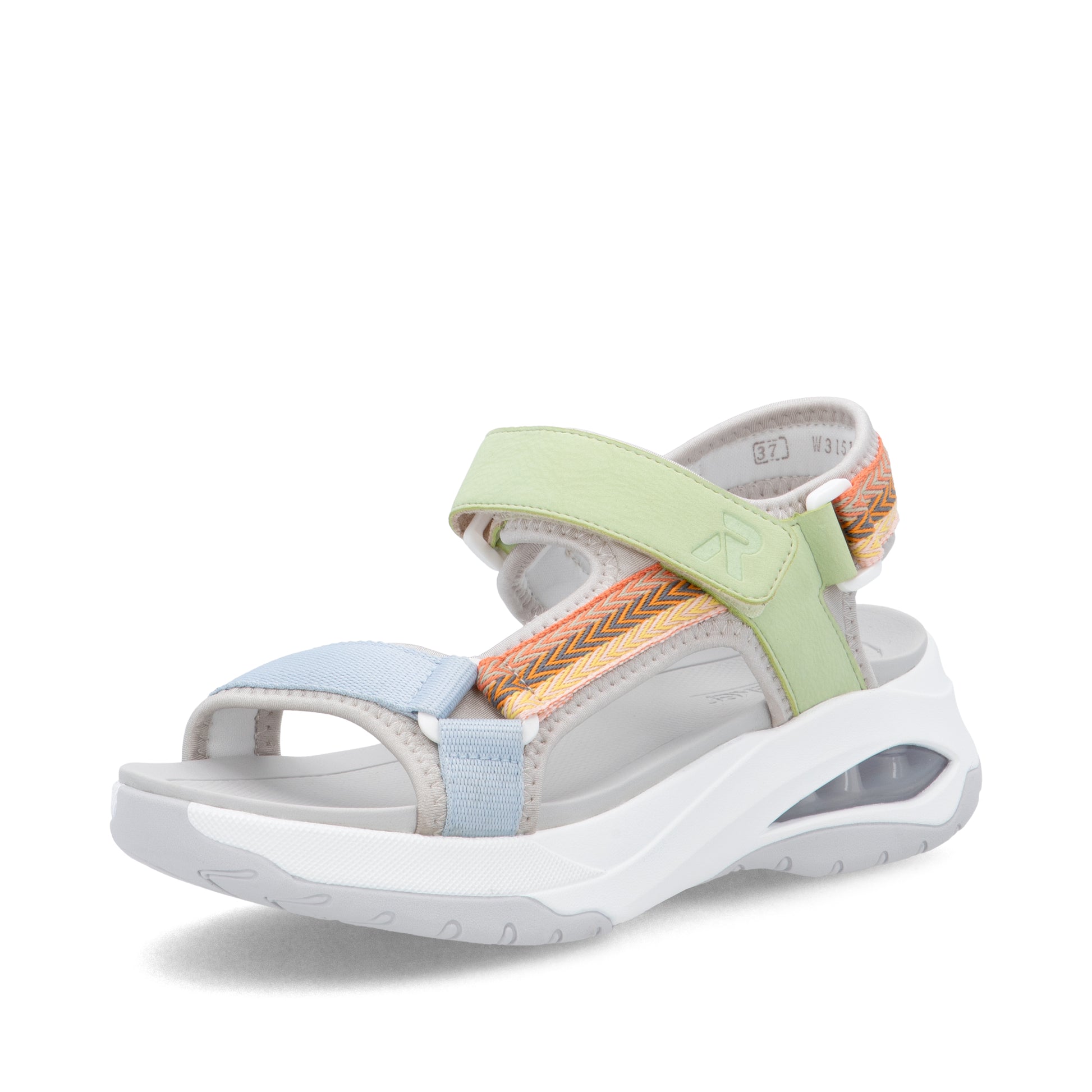 Multi Hook & Loop Sandals for Women | Rieker Sport W3151-90