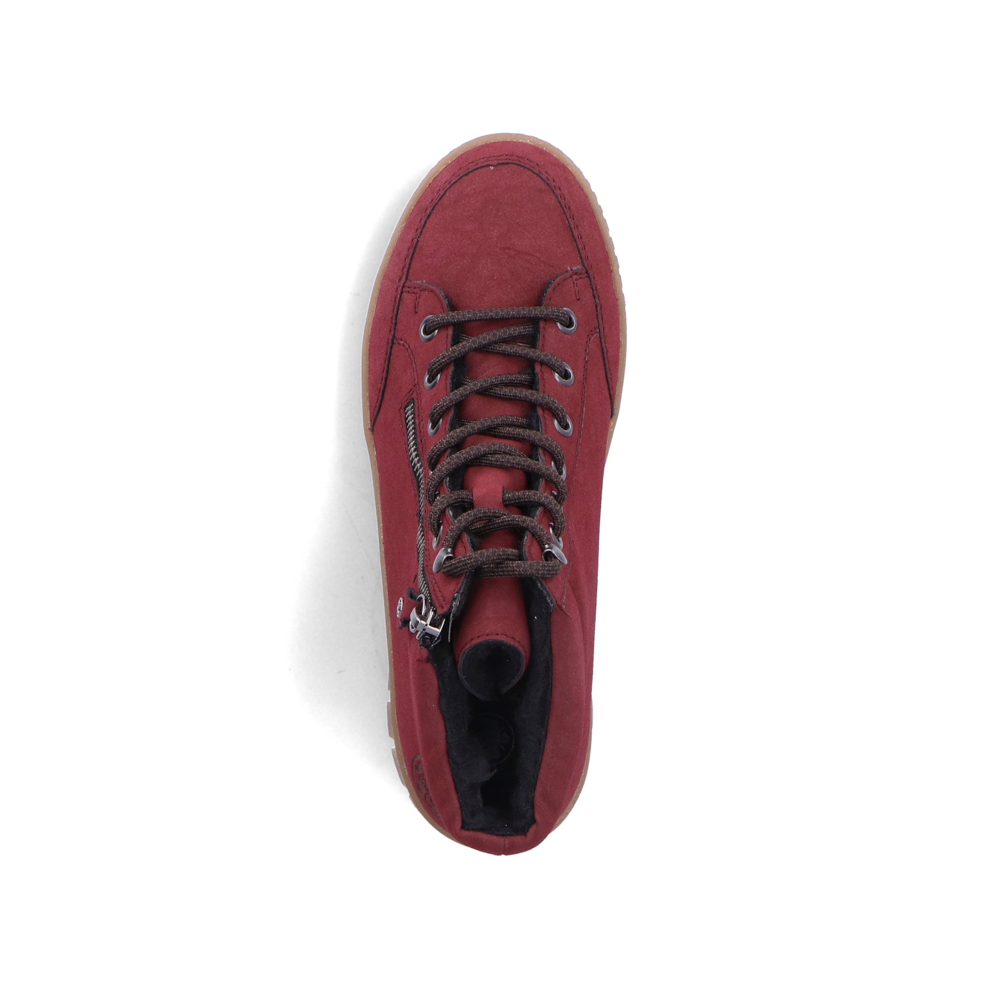 Red Zip Boots for Women | Rieker Y6104-35