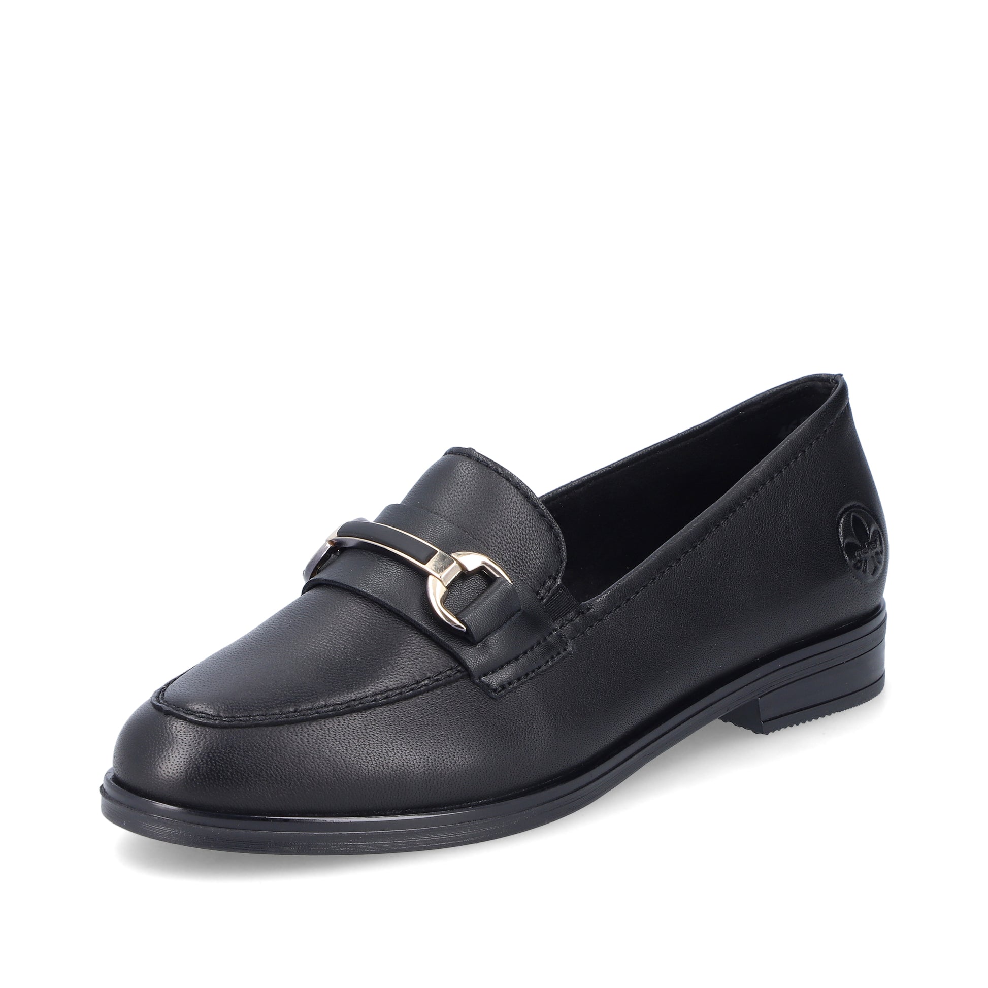 Black Elasticated Shoes for Women | Rieker 46262-01