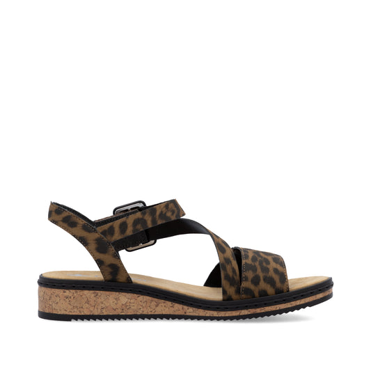 Rieker Woman's Sandals - Multi-Coloured | V3660-90