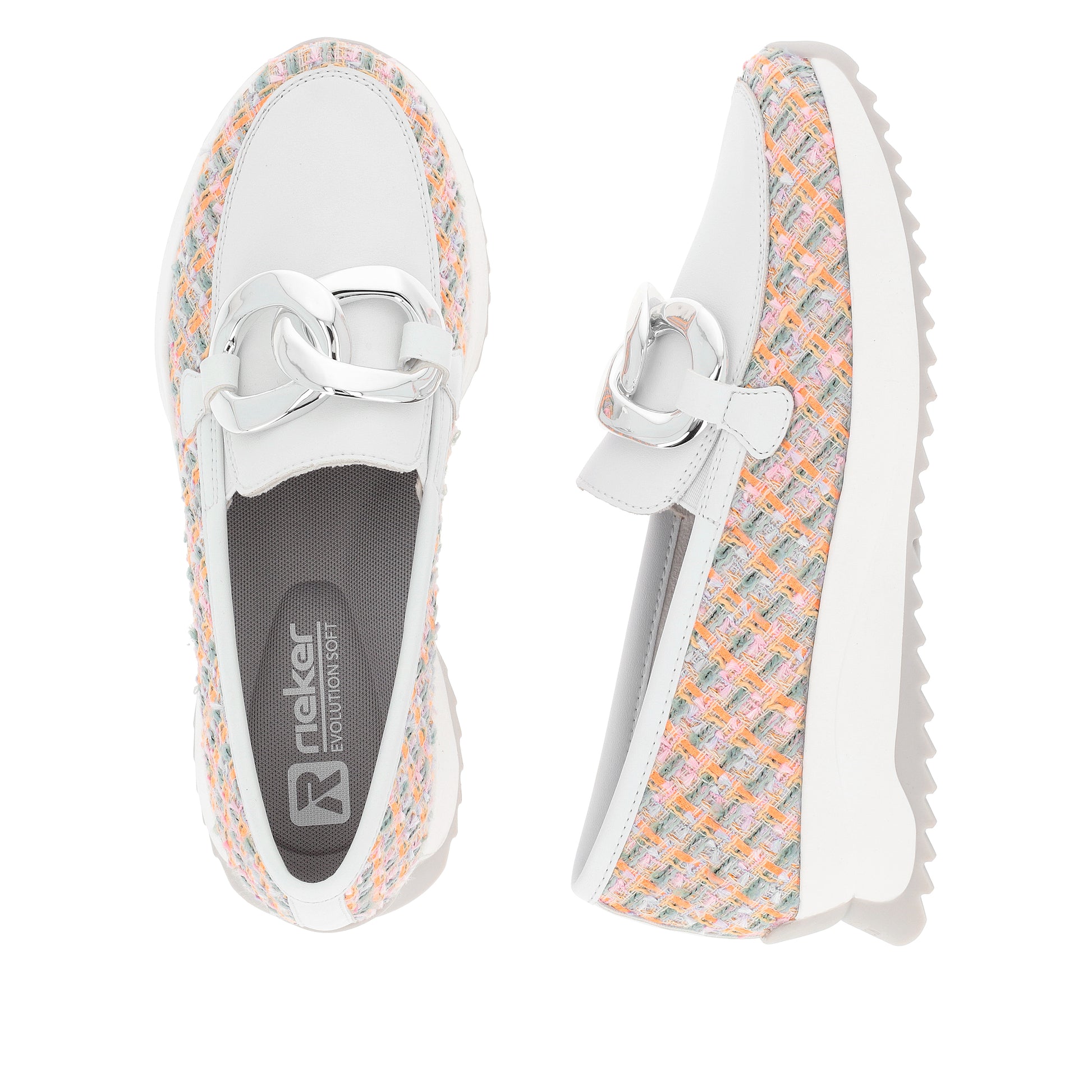 Multi Elasticated Shoes for Women | Rieker Sport W1303-90