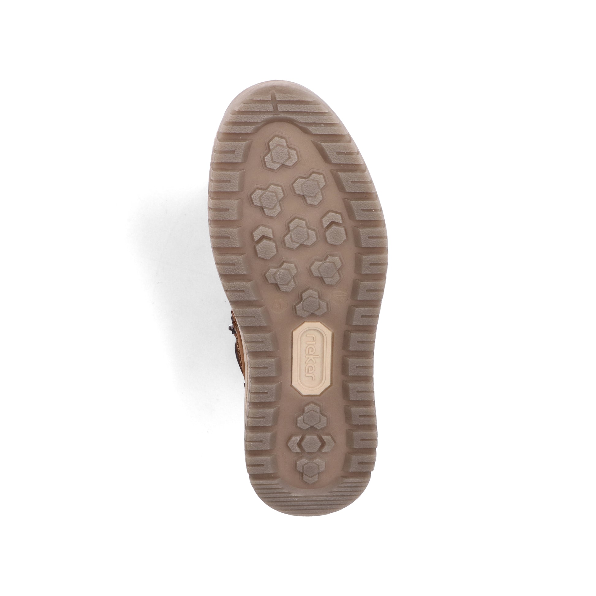 Brown Zip Boots for Men | Rieker 38554-22