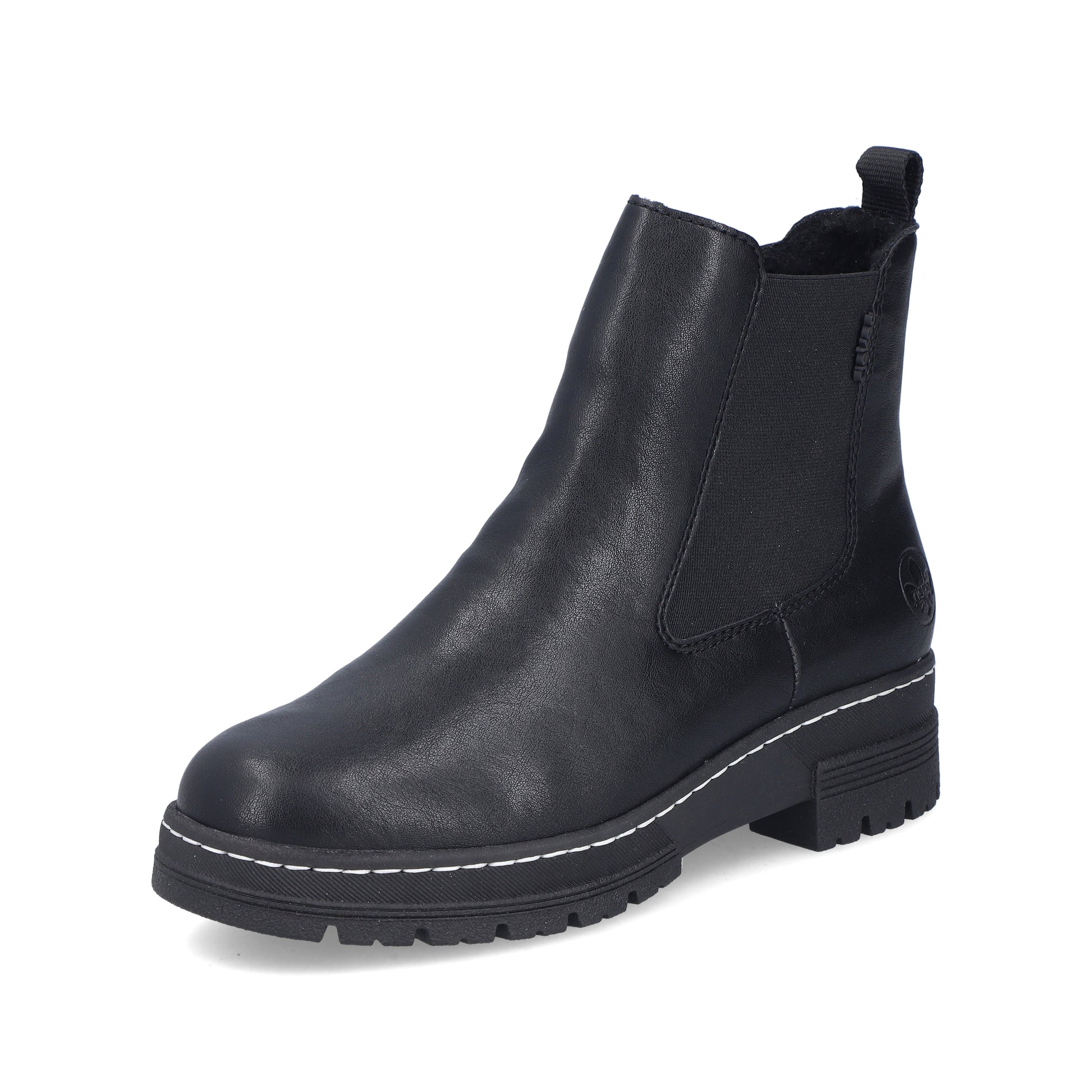 Black Zip Boots for Women | Rieker 73892-00