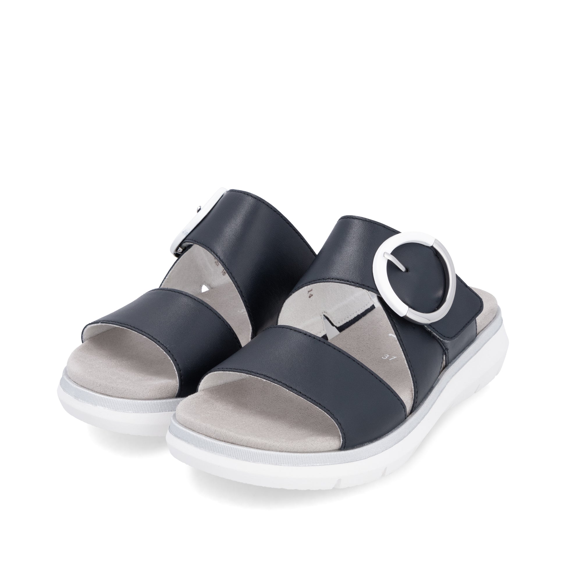 Blue Hook & Loop Sandals for Women | Remonte D2K51-14