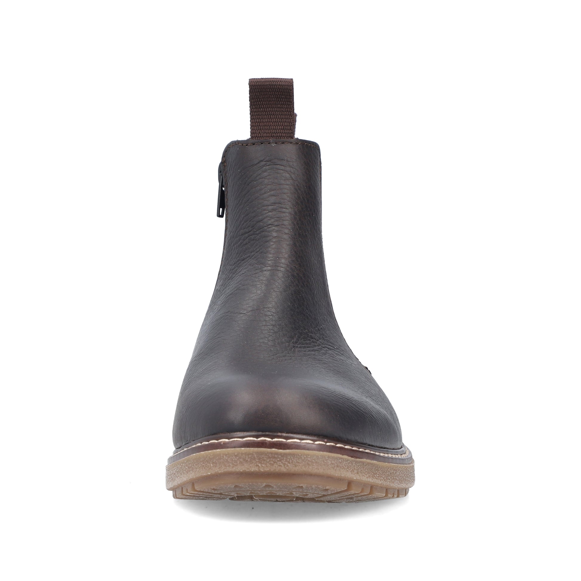 Brown Zip Boots for Men | Rieker 33180-27