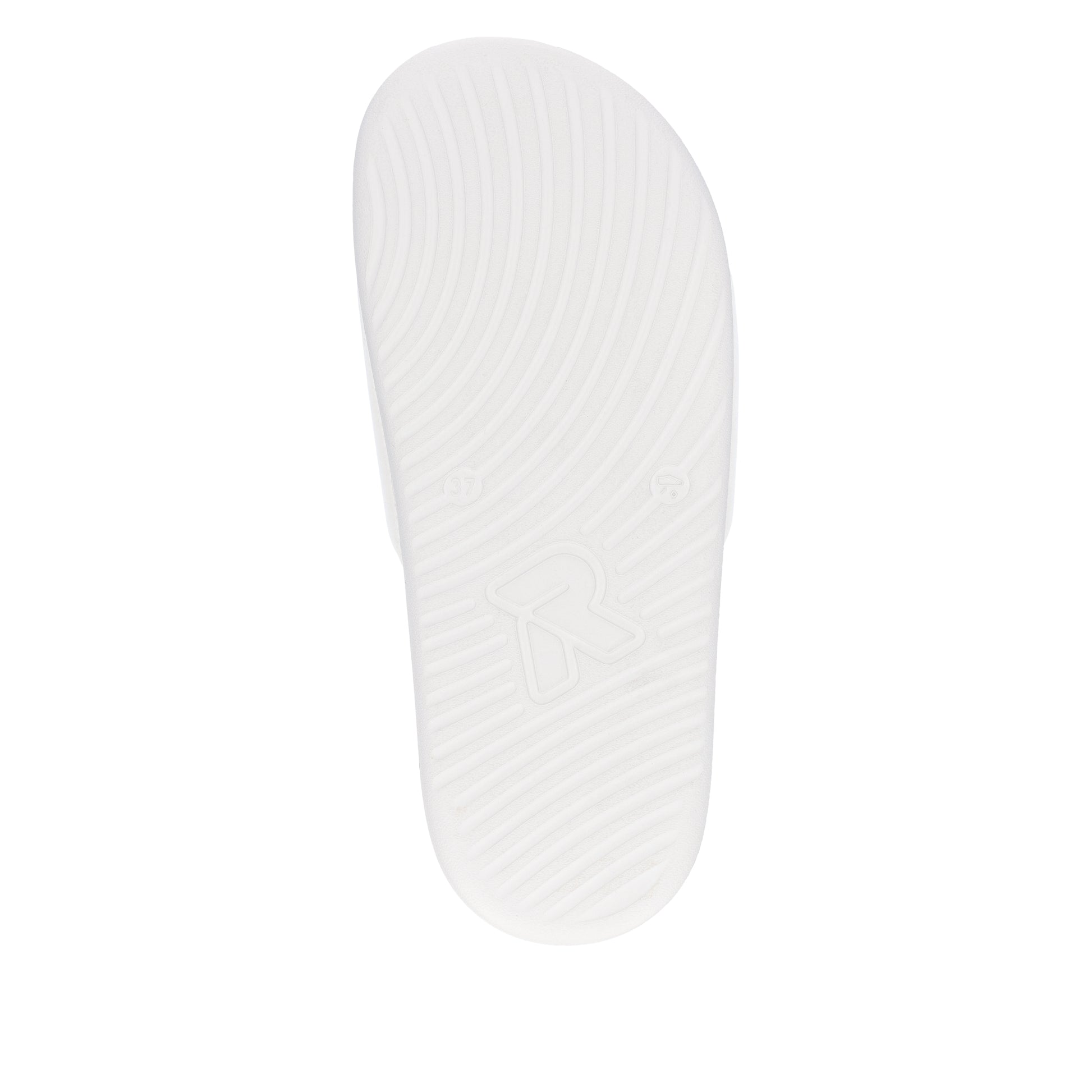 White Slip-On Sandals for Women | Rieker Sport W3250-80