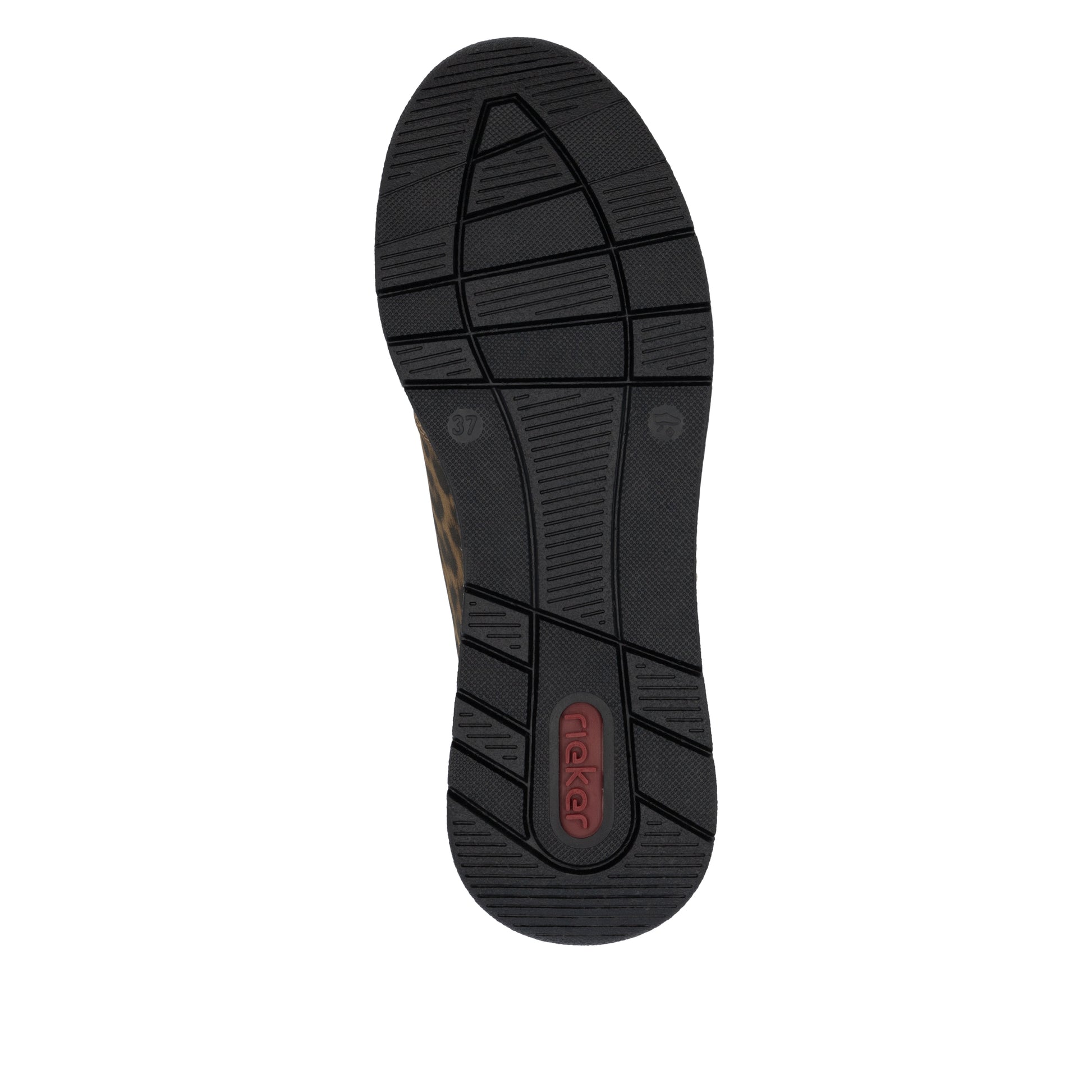 Brown Zip Shoes for Women | Rieker 58902-24