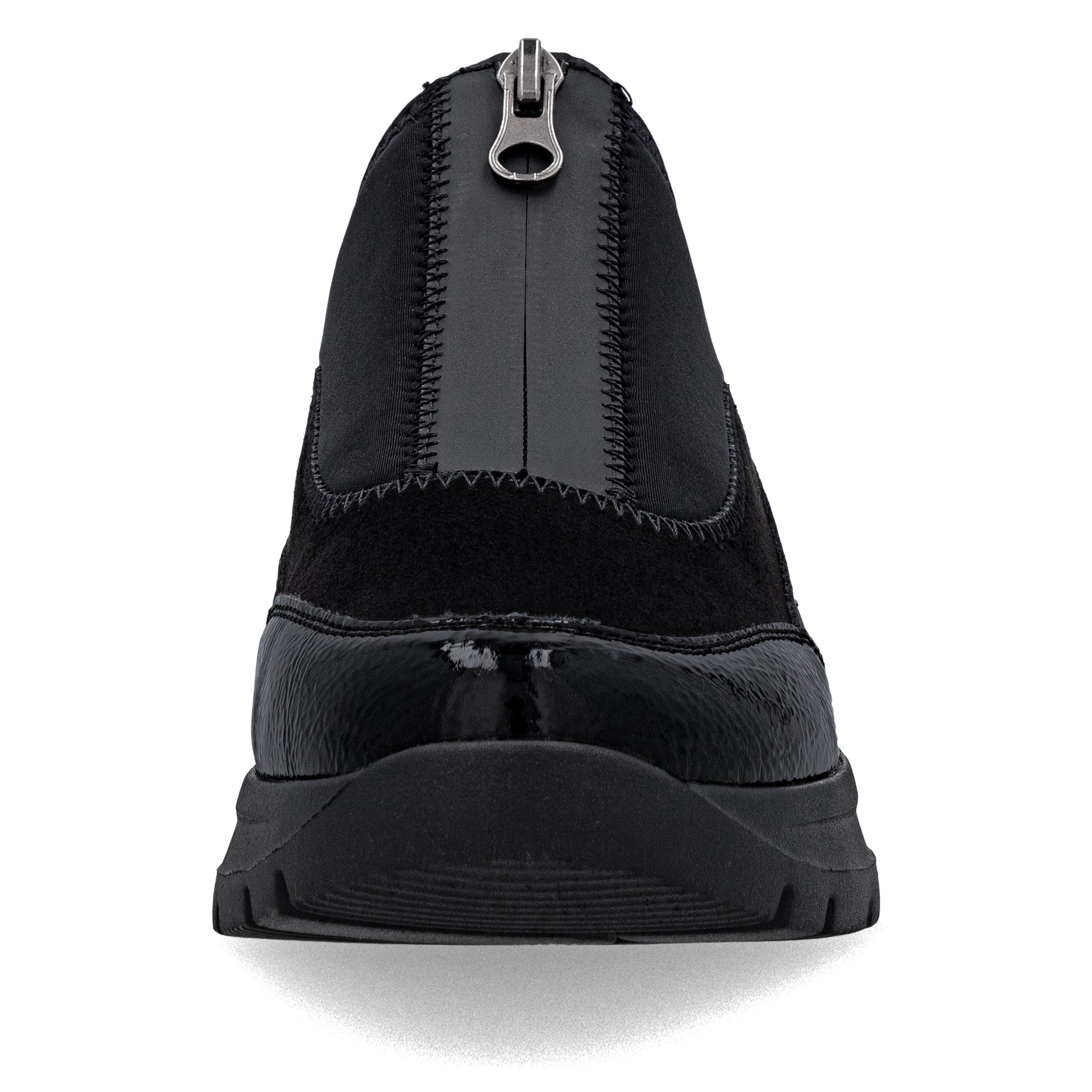 Black Zip Shoes for Women | Remonte D2V01-04
