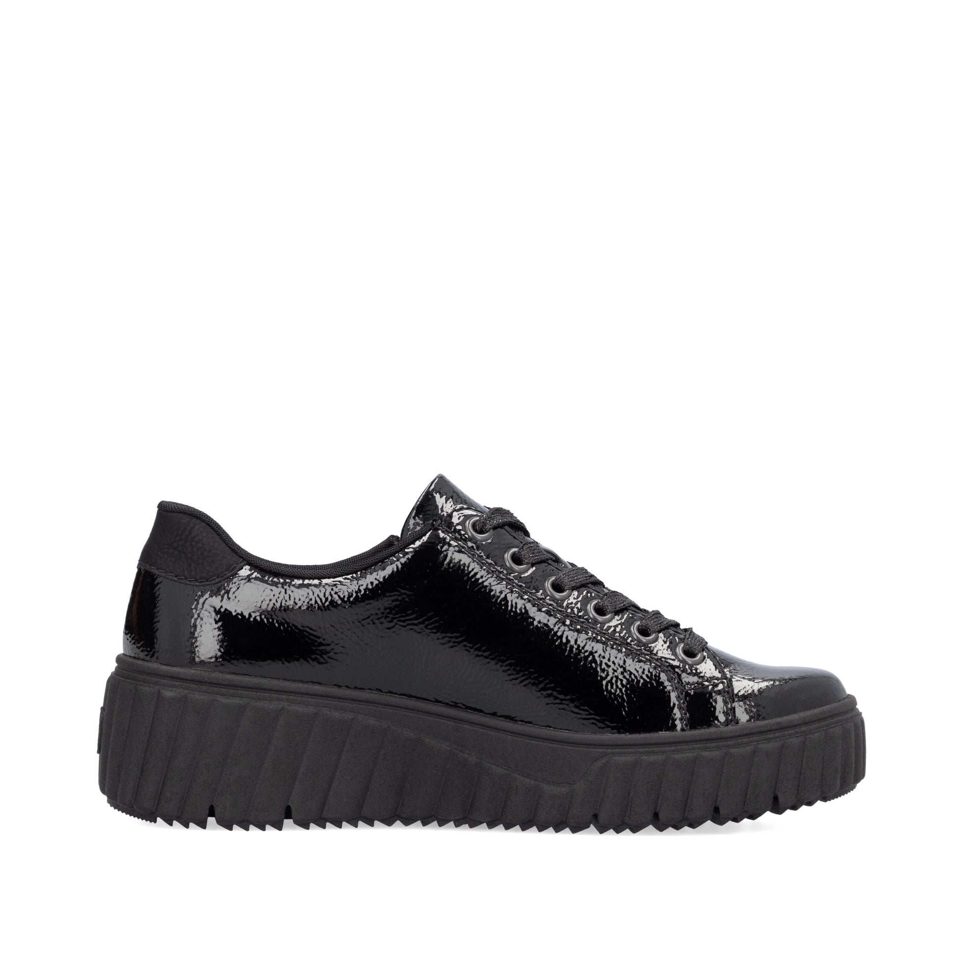 Black Zip Shoes for Women | Rieker N2501-00