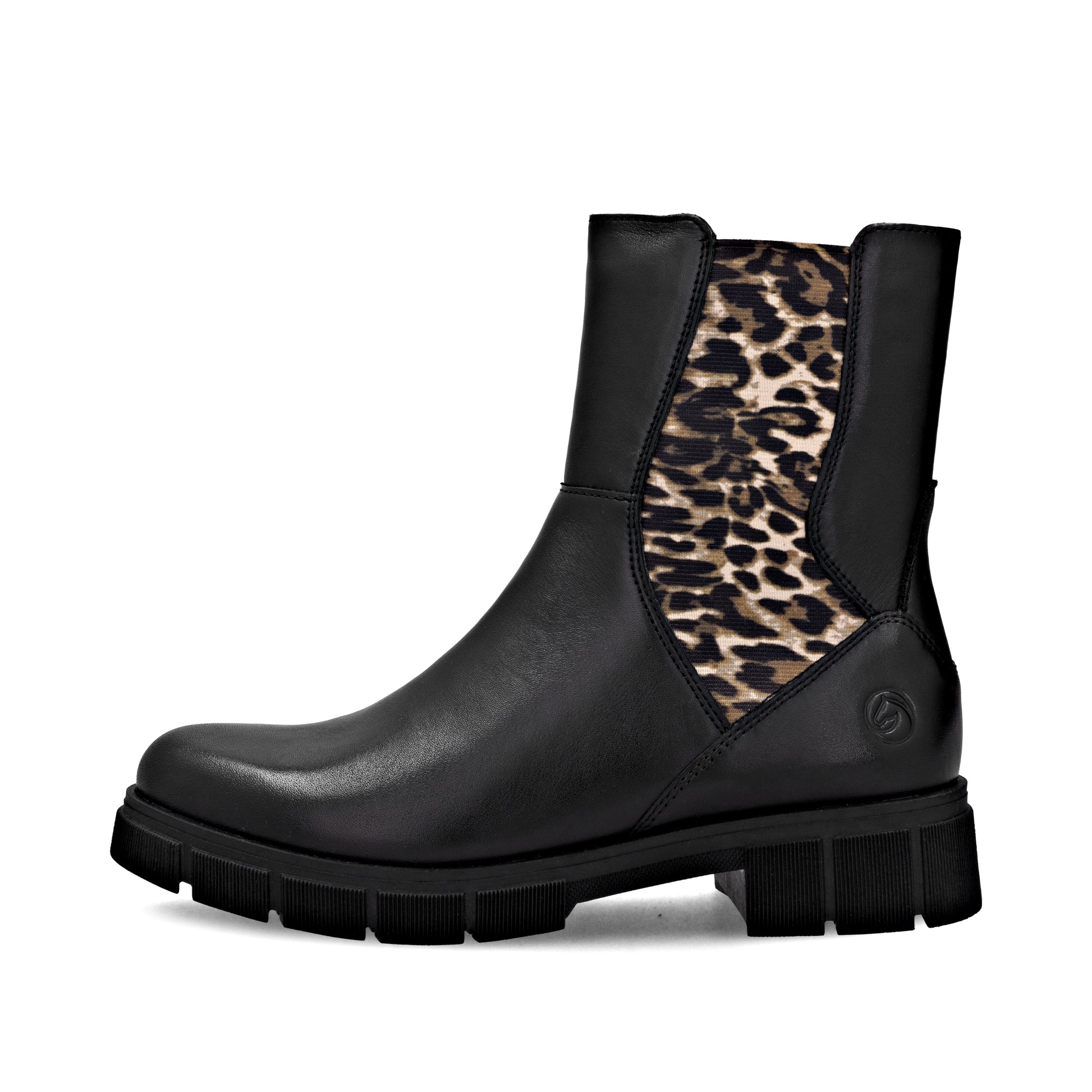 Black Zip Boots for Women | Remonte D2S70-03