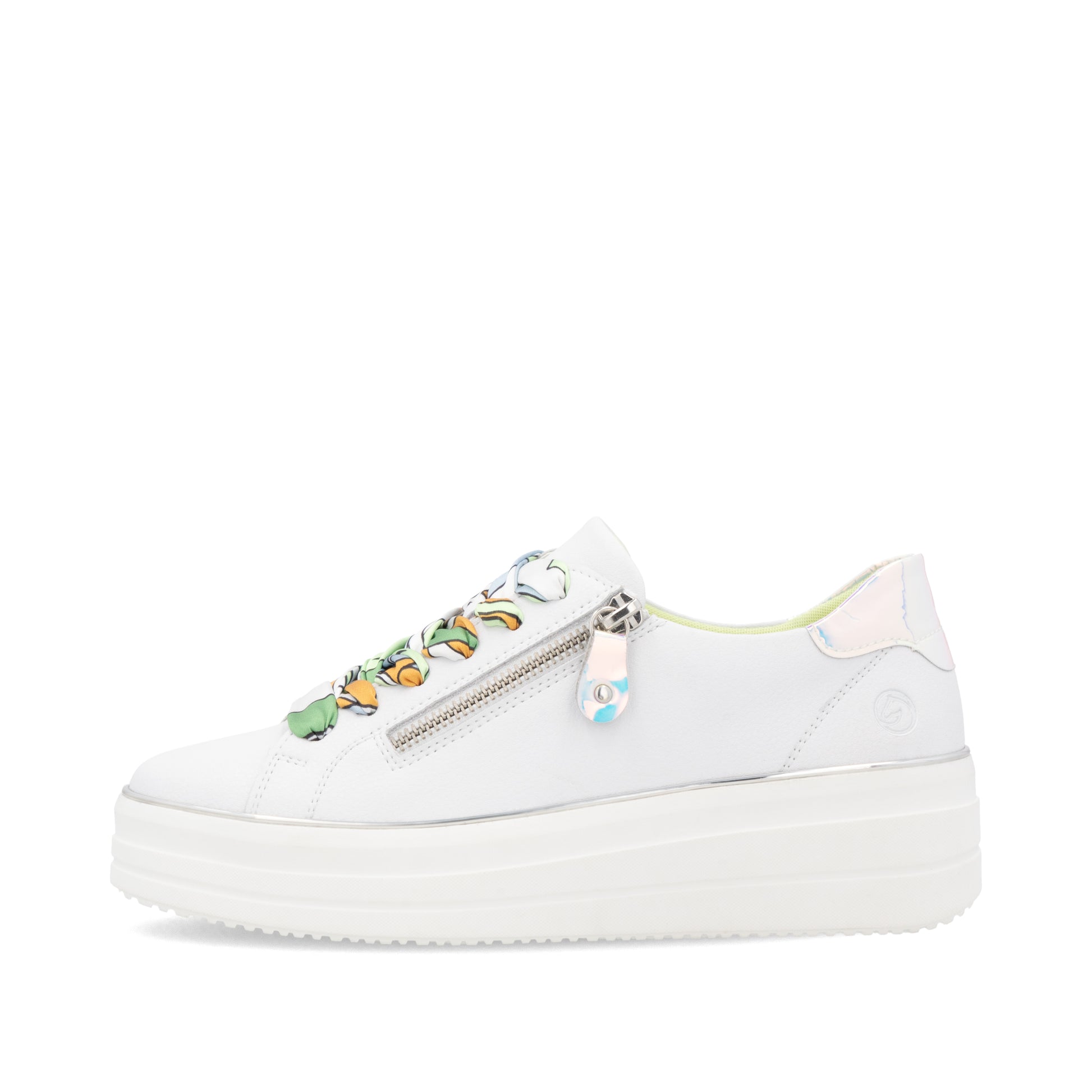 White Zip Shoes for Women | Remonte D1C06-80