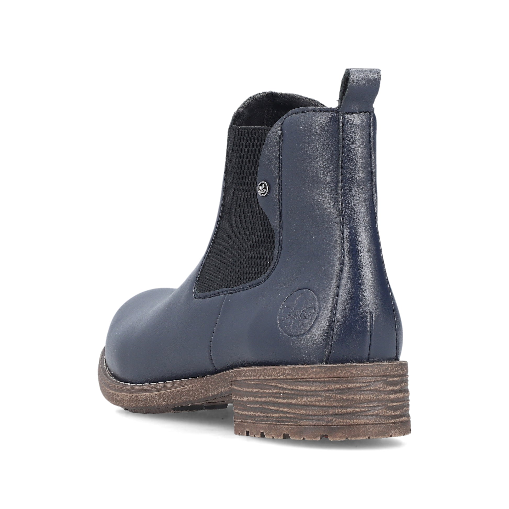 Blue Elasticated Boots for Women | Rieker 79450-14