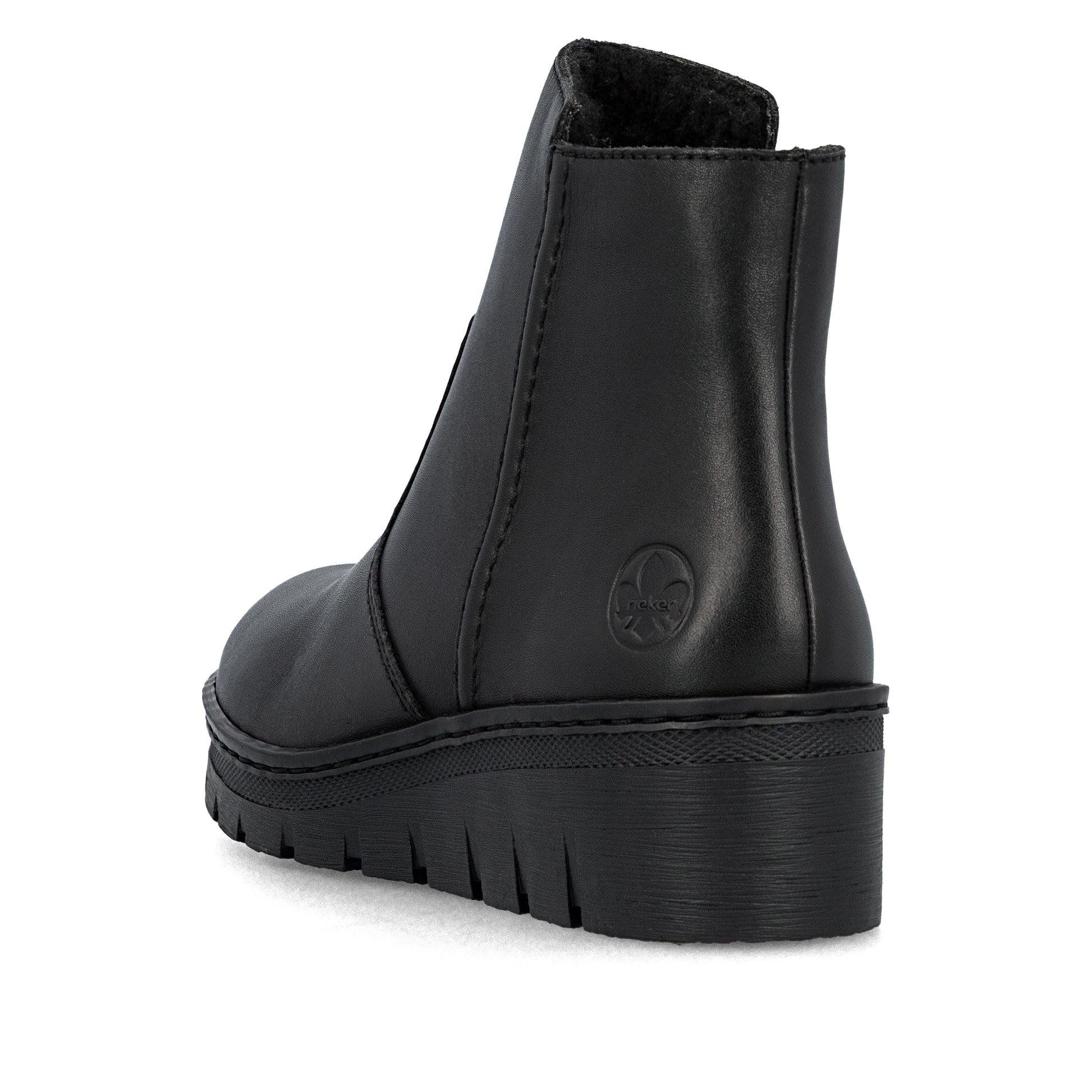 Black Zip Boots for Women | Rieker X9165-01