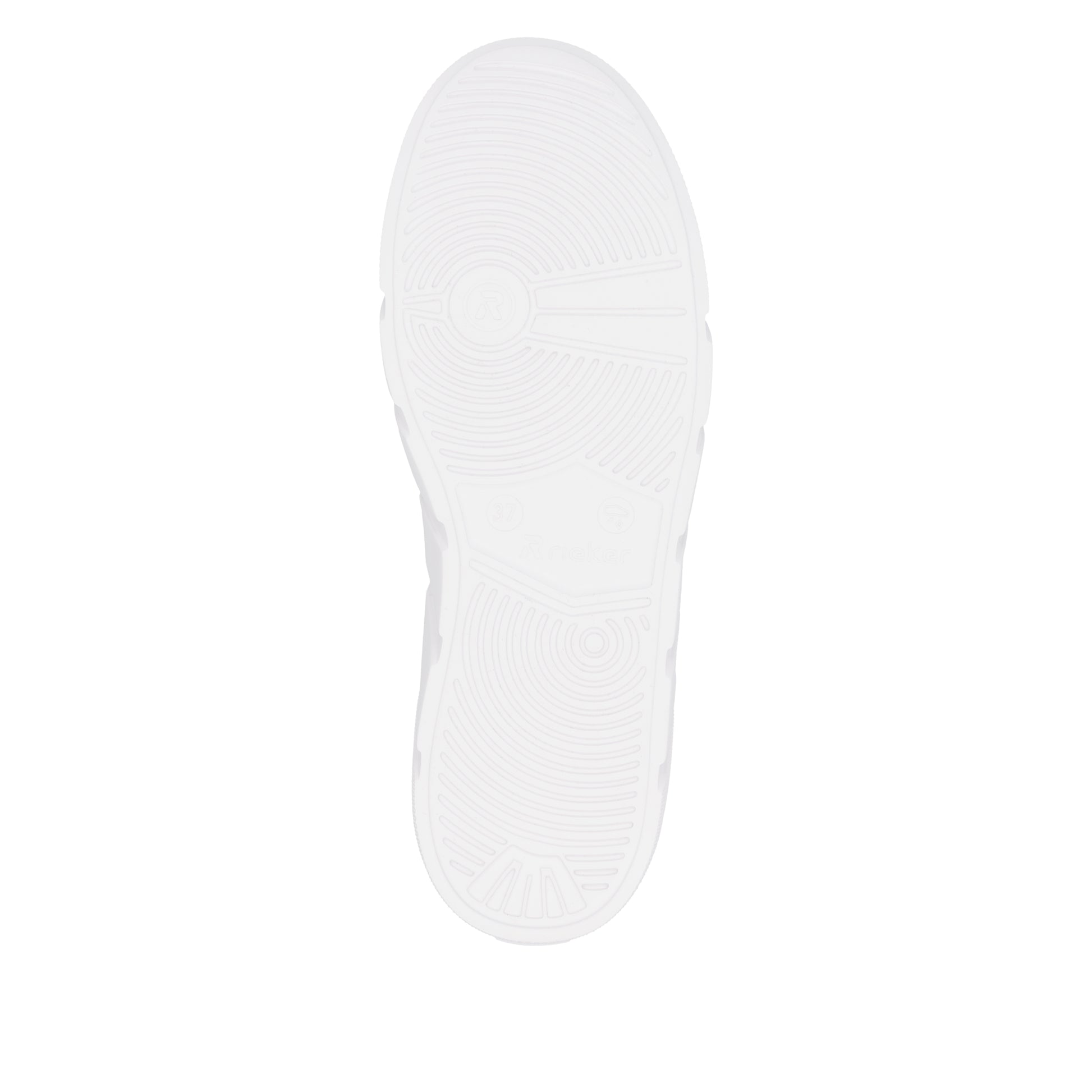 White Zip Shoes for Women | Rieker Sport W2605-80