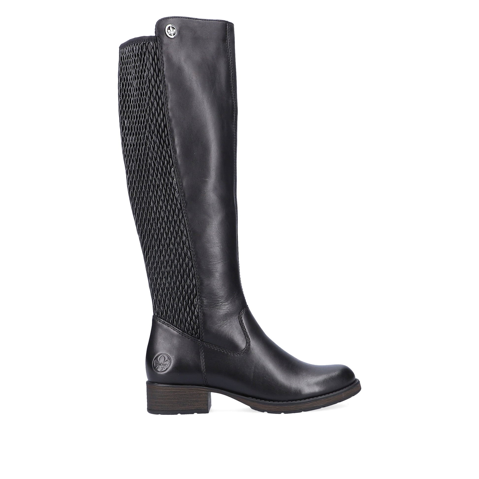 Black Zip Boots for Women | Rieker Z9591-00