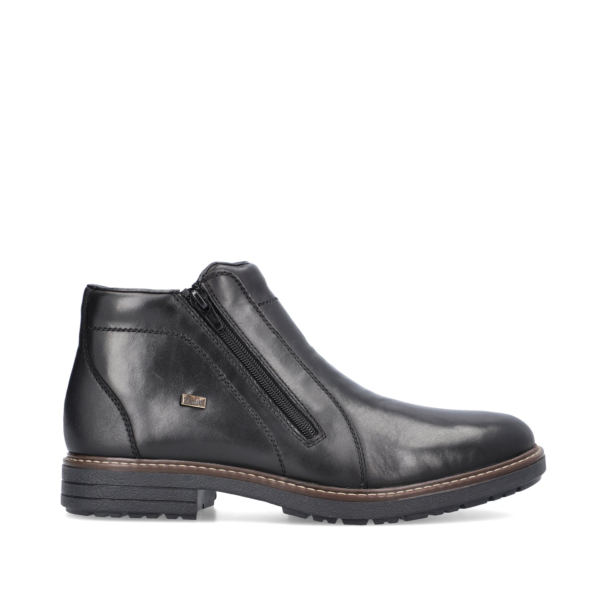 Black Zip Boots for Men | Rieker 33160-00