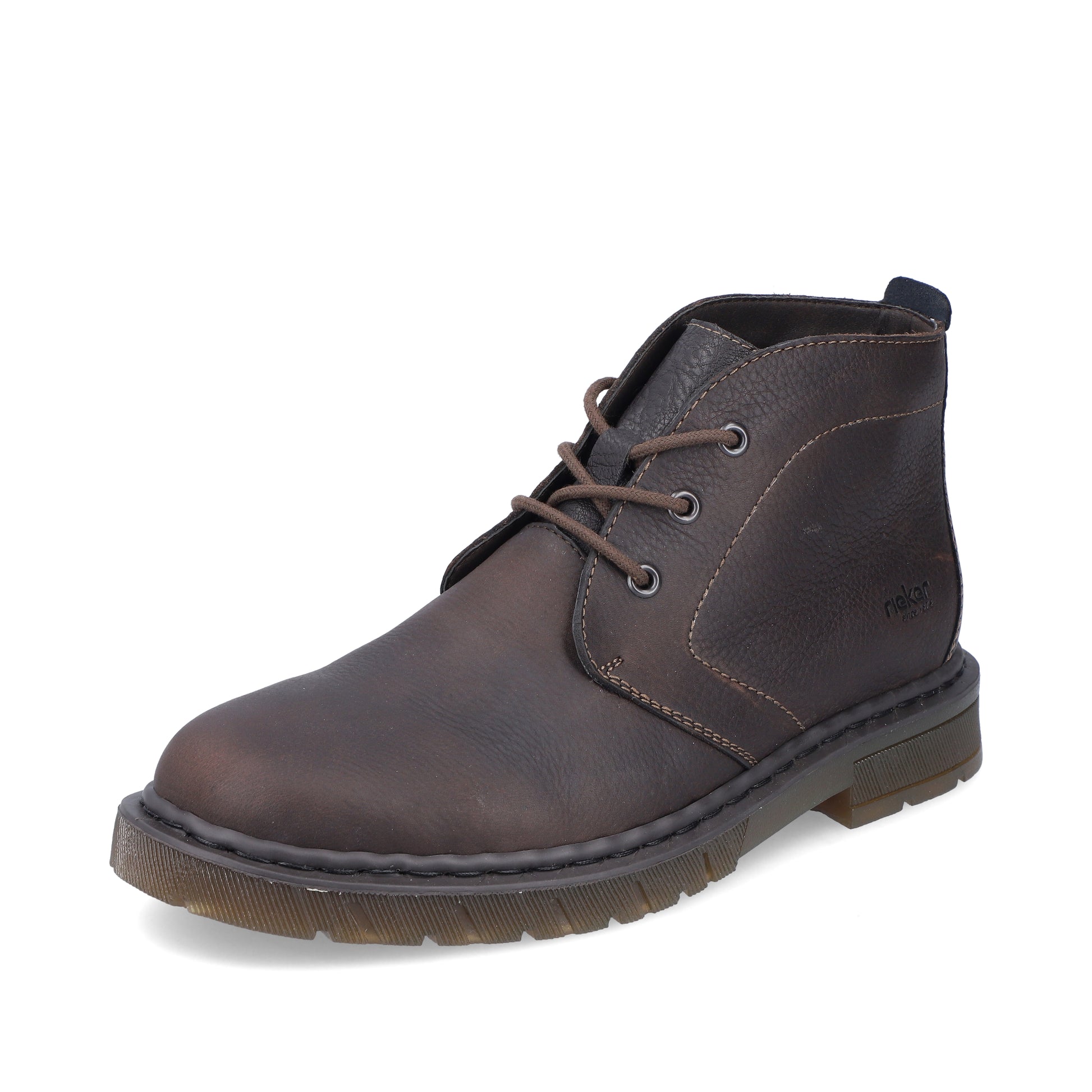 Brown Elasticated Boots for Men | Rieker 31640-25