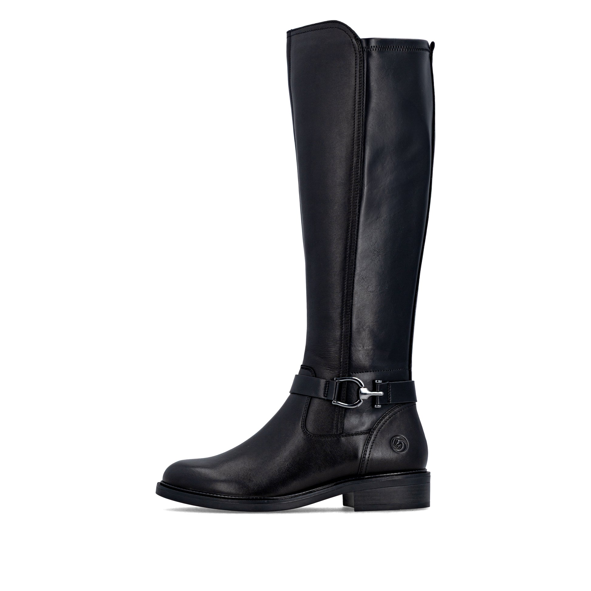 Black Zip Boots for Women | Remonte D2W77-00