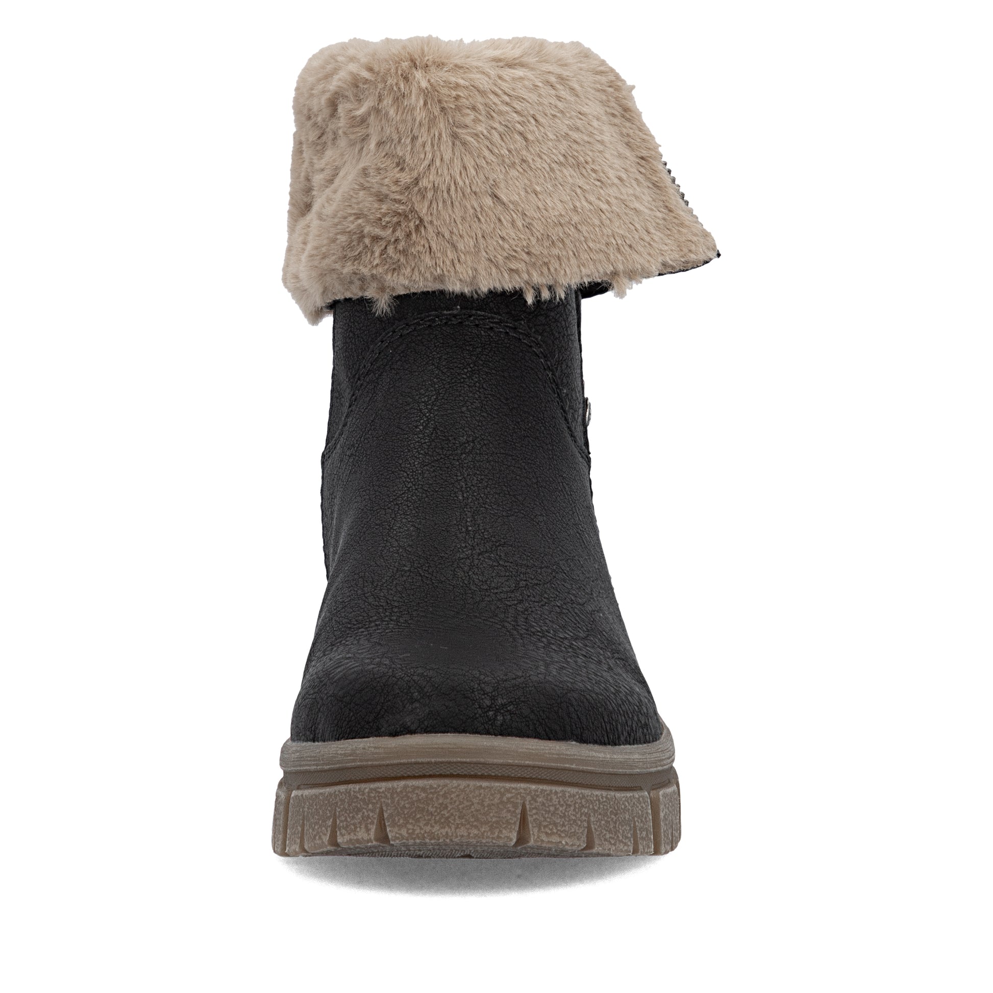 Black Zip Boots for Women | Rieker Z1182-00