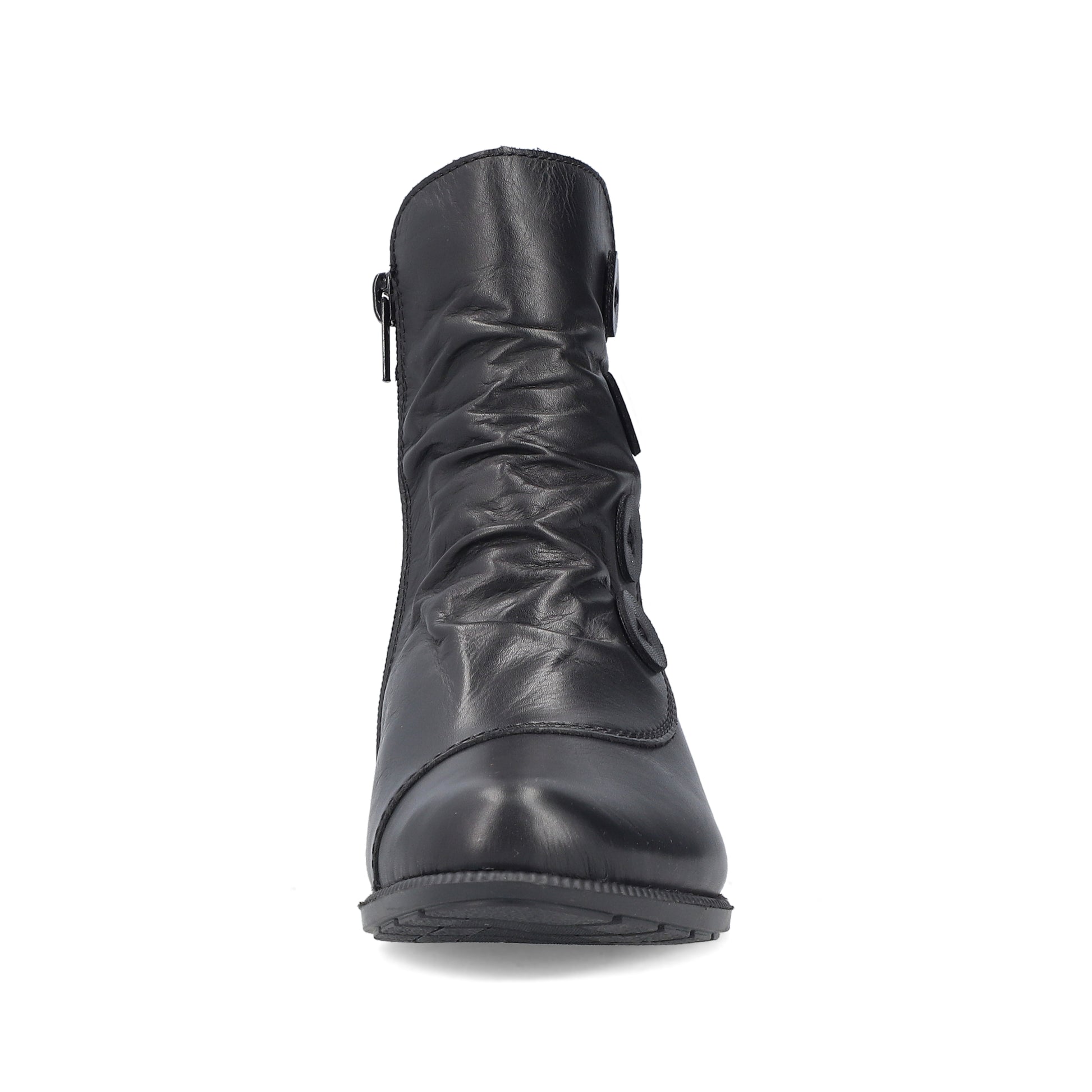 Black Zip Boots for Women | Rieker 78659-00