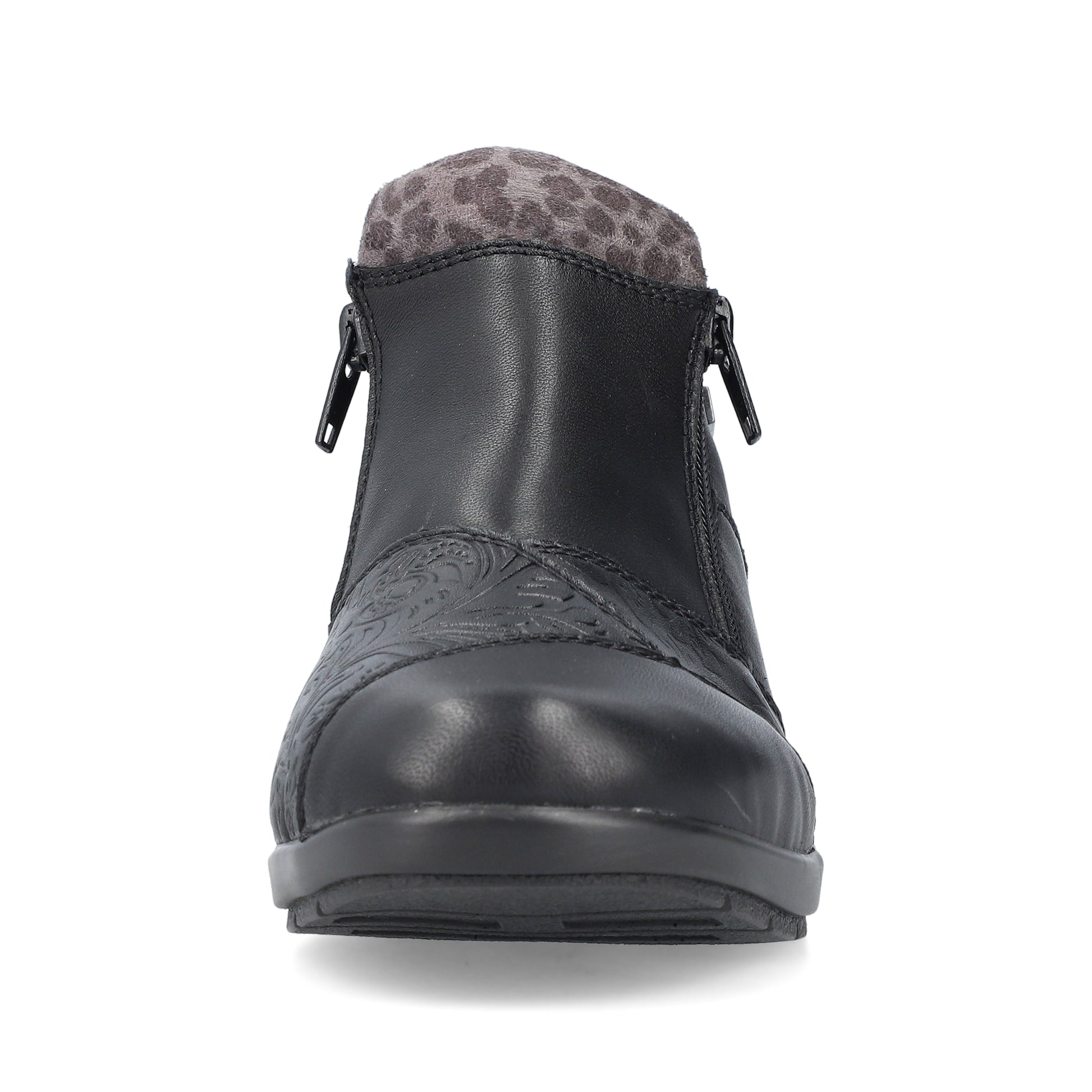Black Zip Boots for Women | Rieker L4881-01
