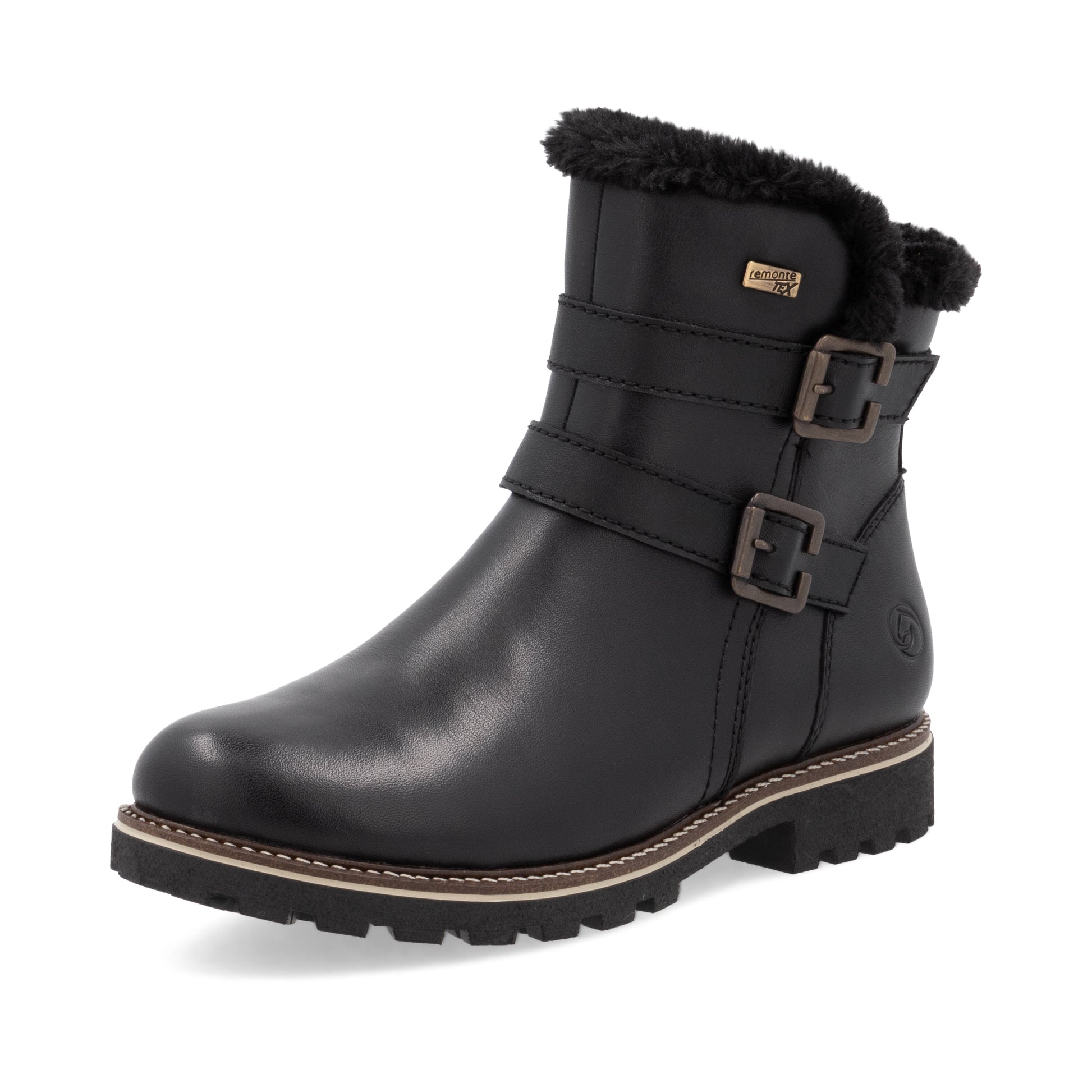 Black Zip Boots for Women | Remonte D8484-00