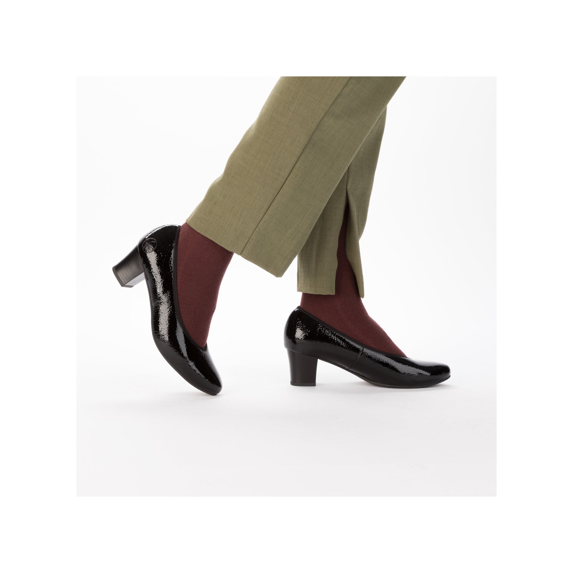 Black Slip-On Shoes for Women | Rieker 44650-02