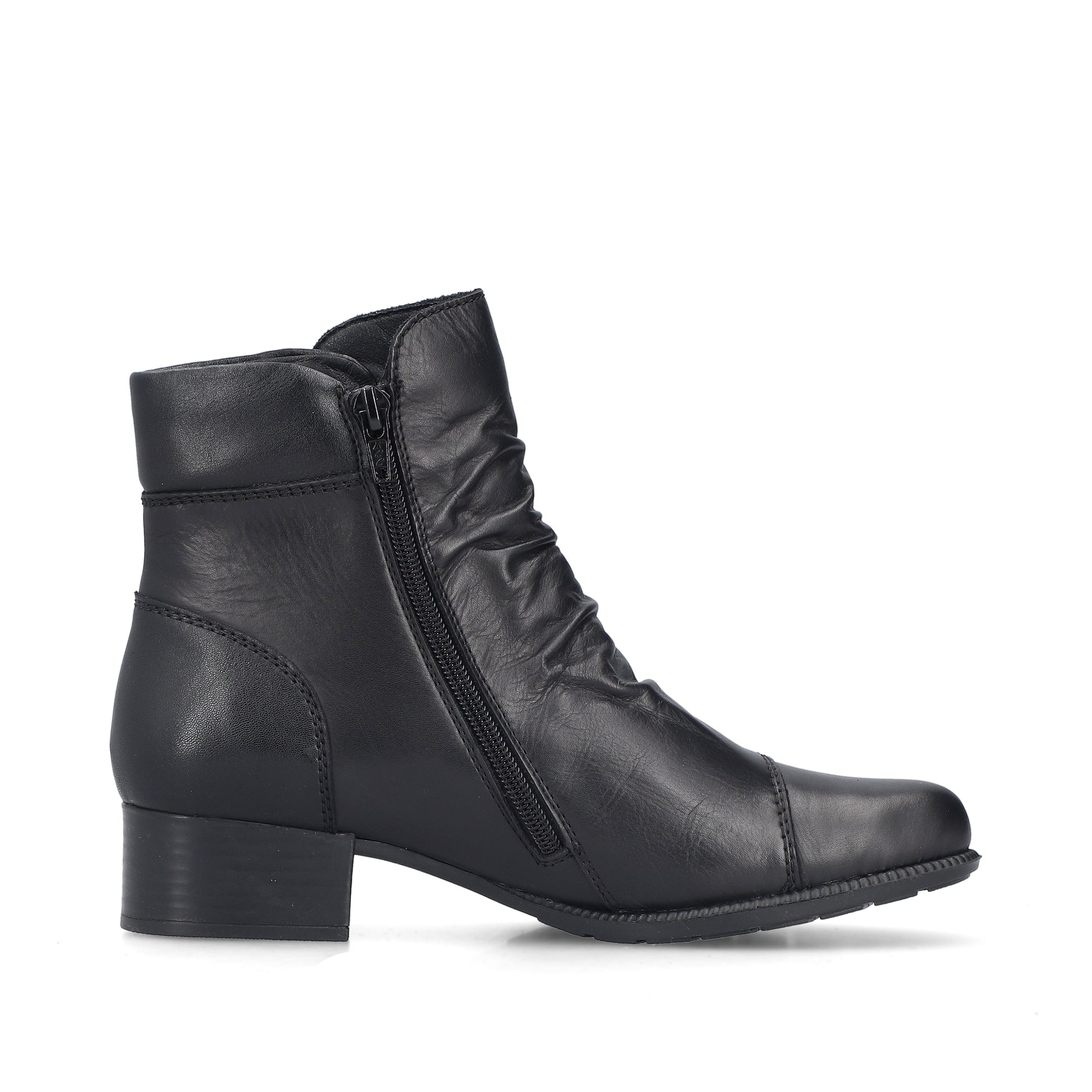 Black Zip Boots for Women | Rieker 78659-00