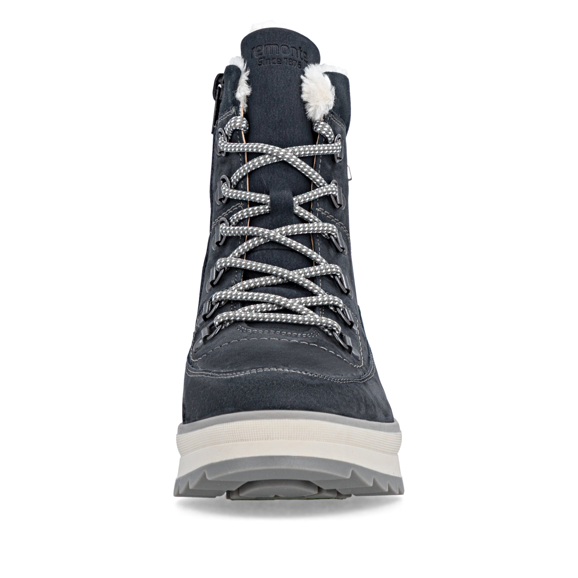 Blue Zip Boots for Women | Remonte D2B74-14