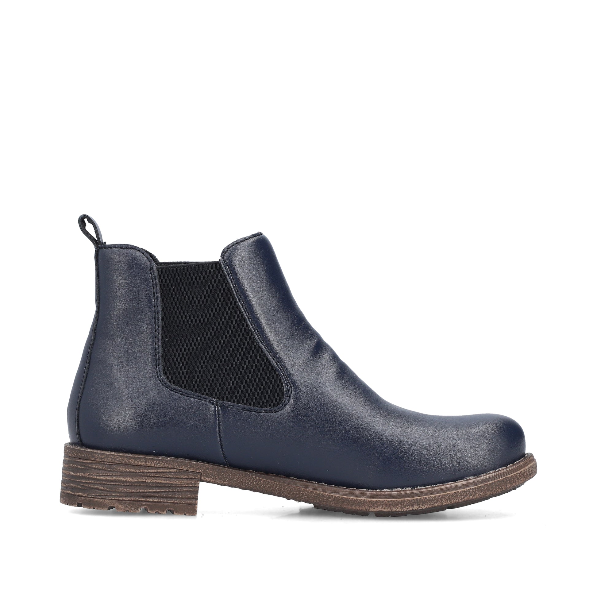 Blue Elasticated Boots for Women | Rieker 79450-14