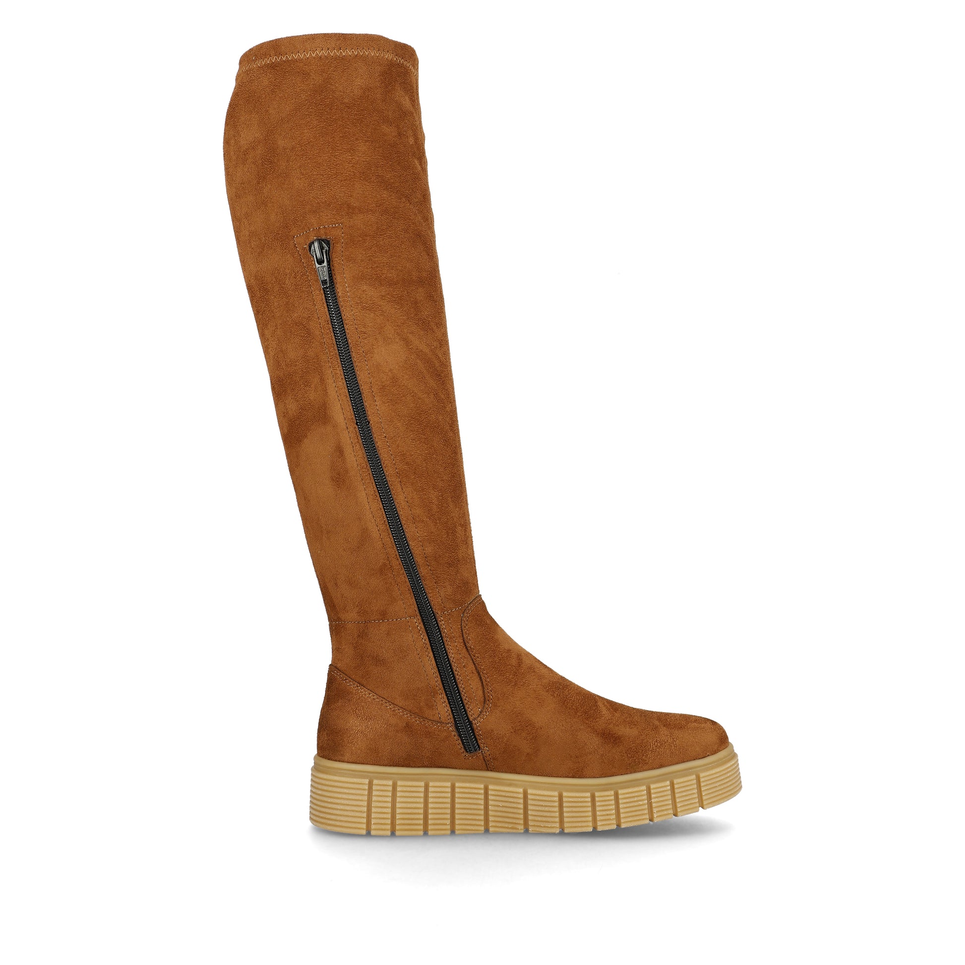 Brown Zip Boots for Women | Rieker Sport W1080-24