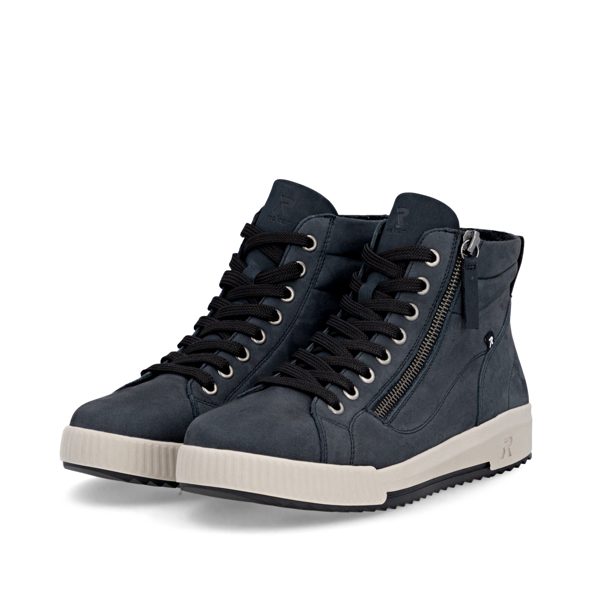 Blue Zip Boots for Women | Rieker Sport W0164-14