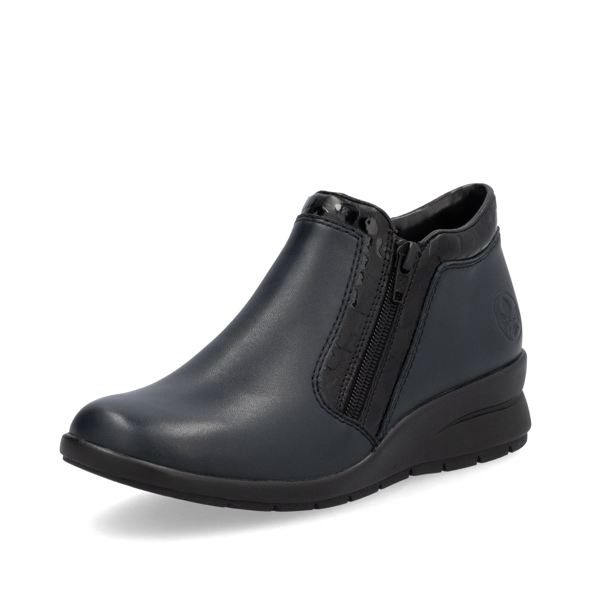 Blue Zip Boots for Women | Rieker L4883-14