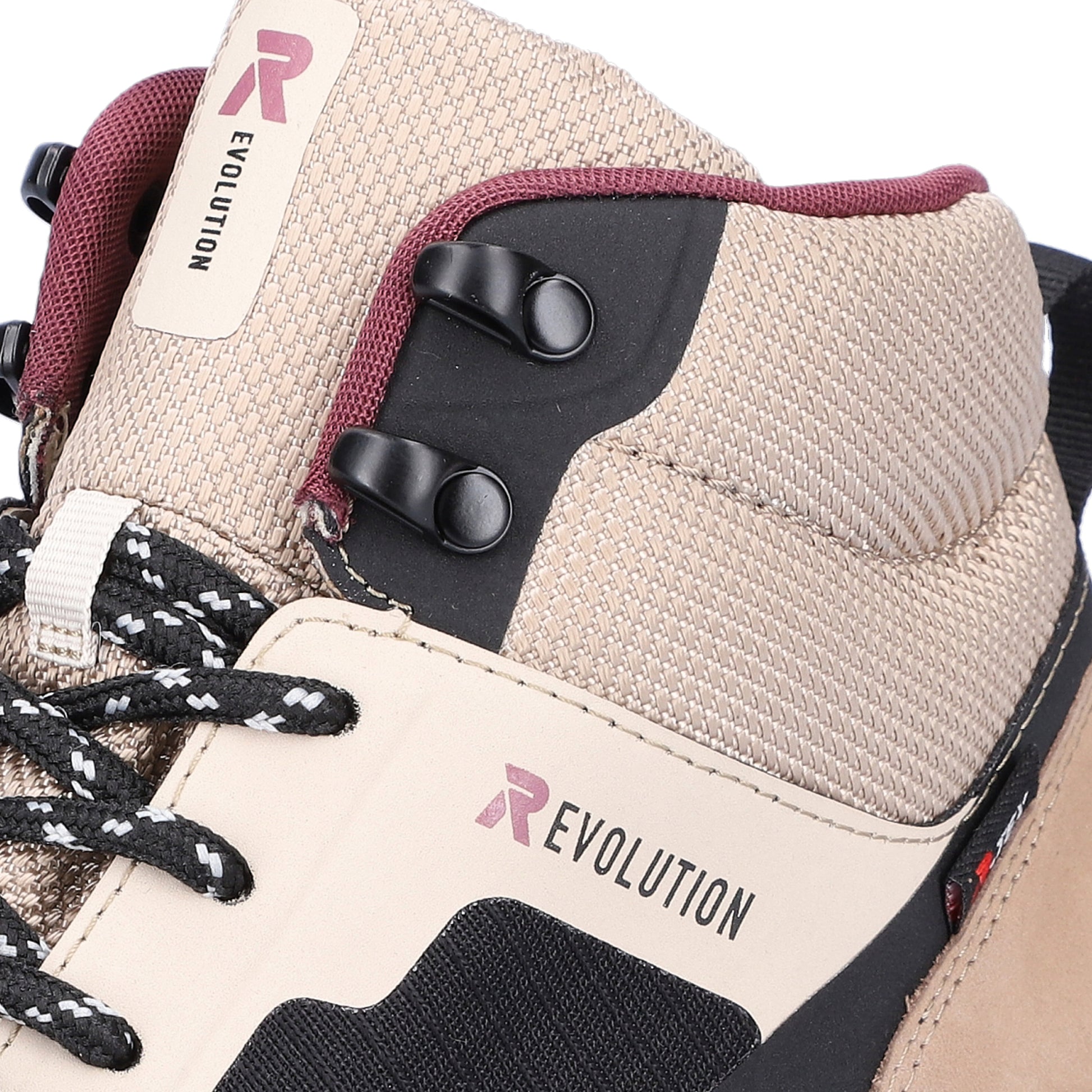 Beige Zip Boots for Women | Rieker Sport 40460-62