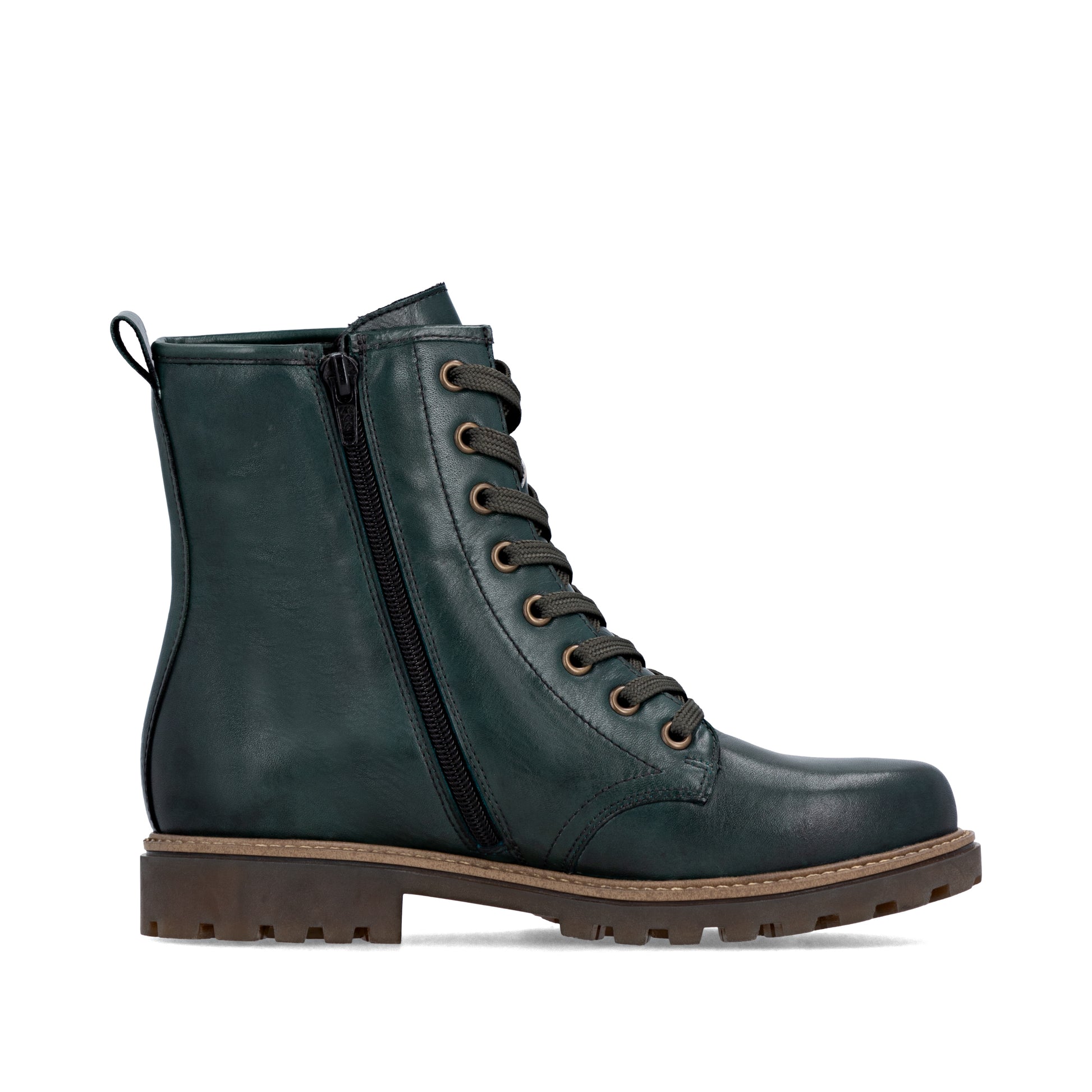 Green Zip Boots for Women | Remonte D3C70-54