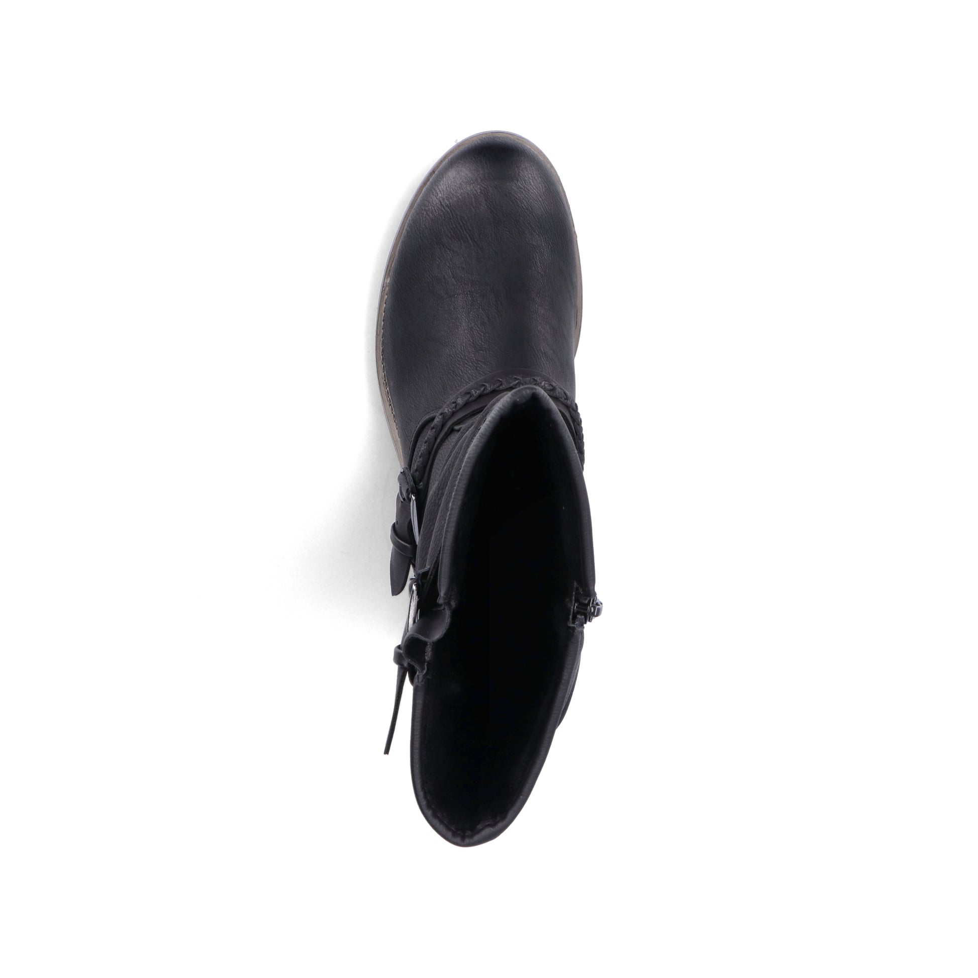 Black Zip Boots for Women | Rieker 98860-00