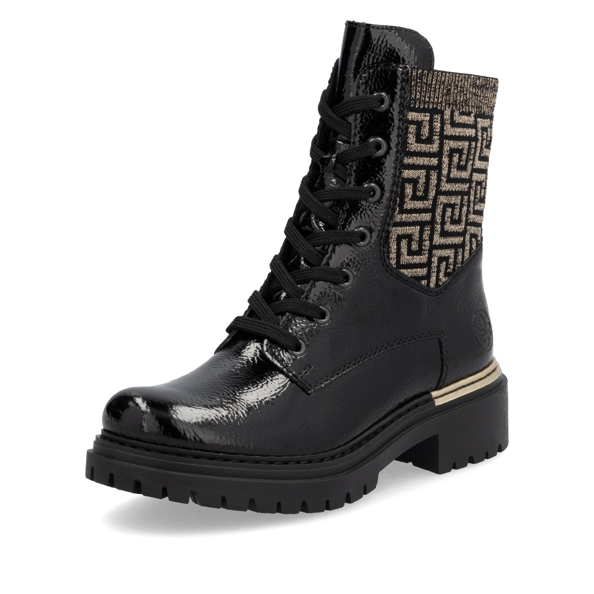 Black Zip Boots for Women | Rieker 72607-00