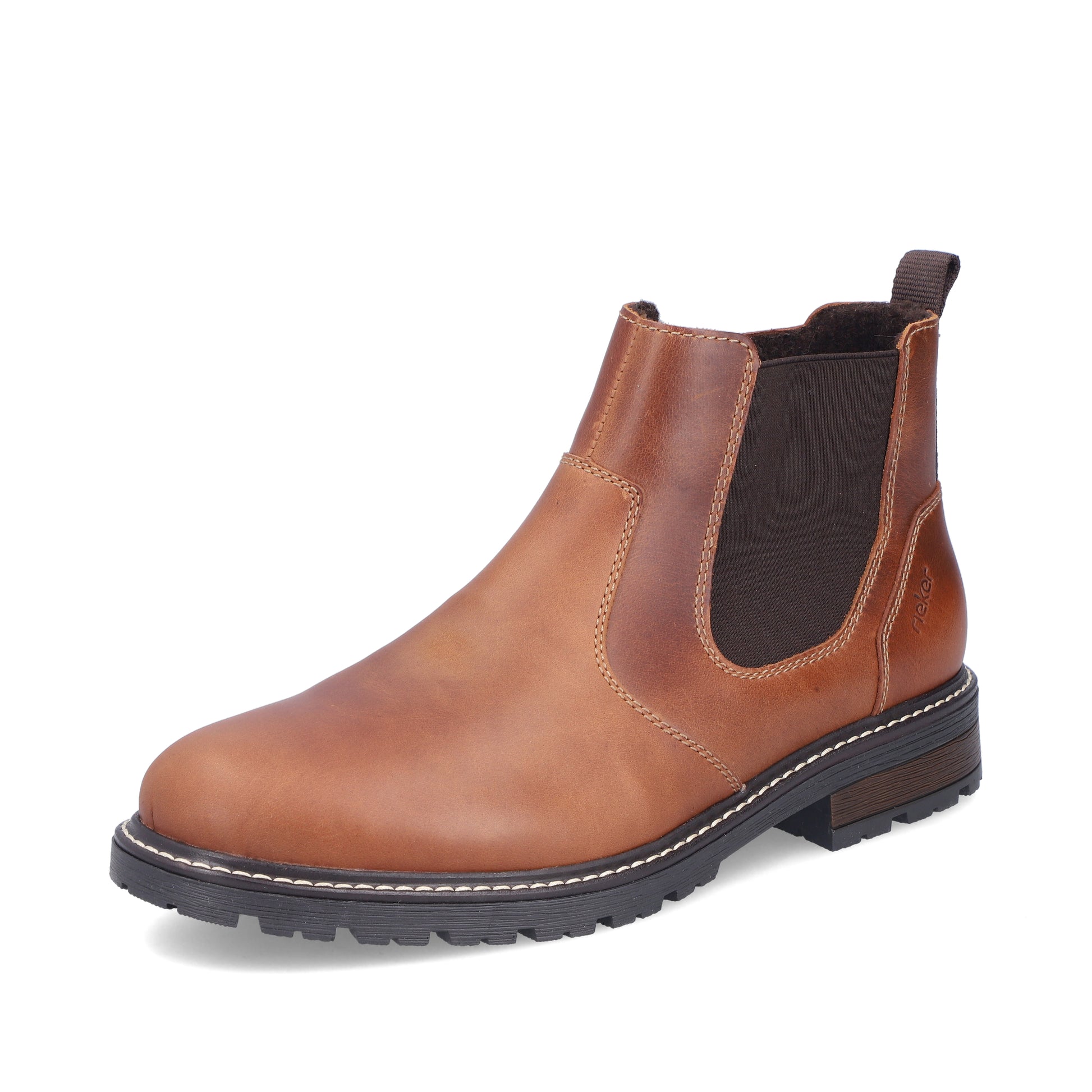 Brown Zip Boots for Men | Rieker 32052-24