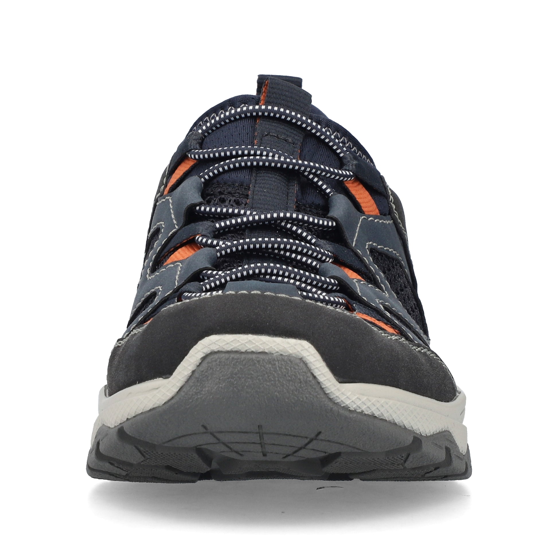 Blue Elasticated Shoes for Men | Rieker B8350-14