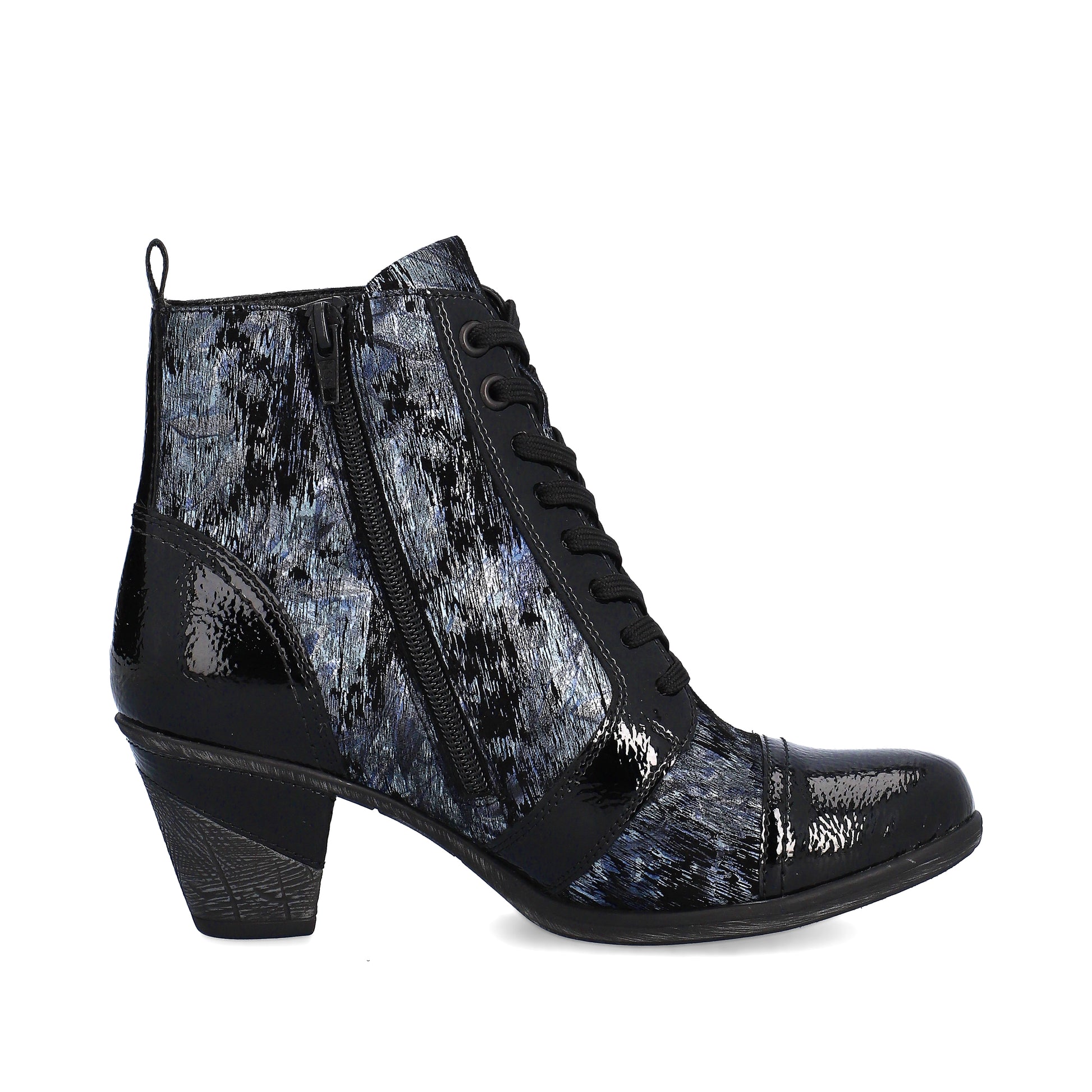 Blue Zip Boots for Women | Remonte D8797-14