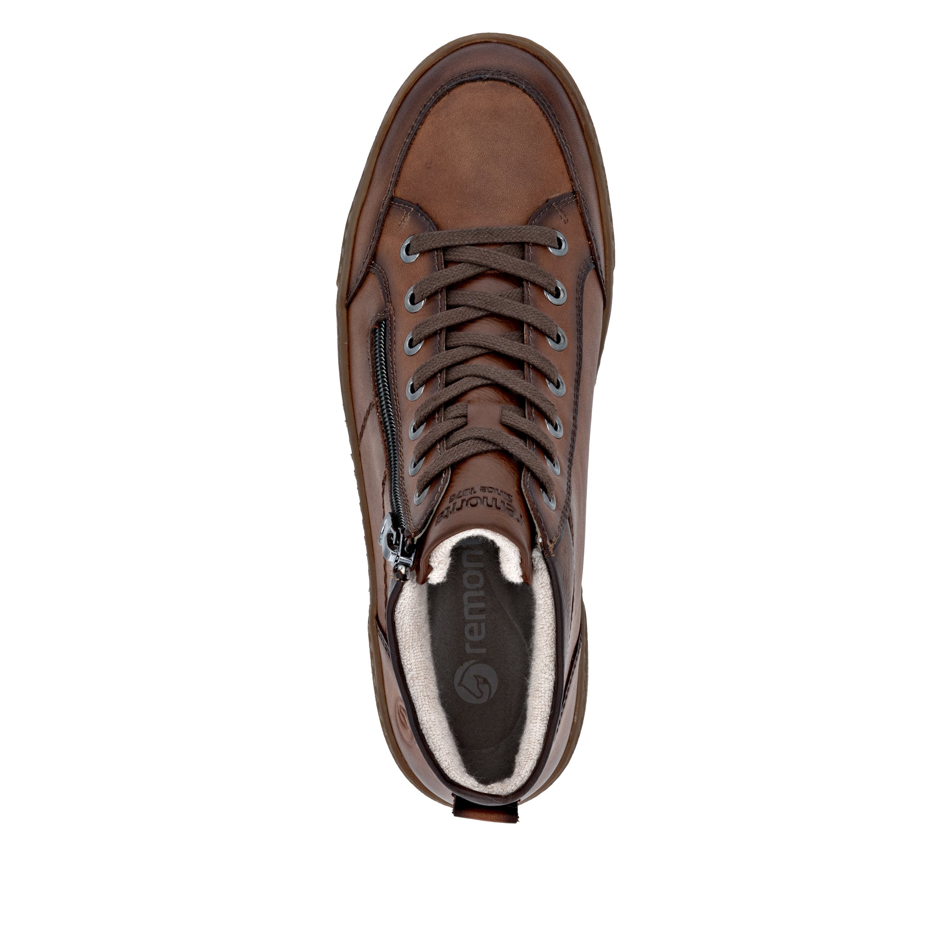 Brown Zip Boots for Women | Remonte D2T70-24
