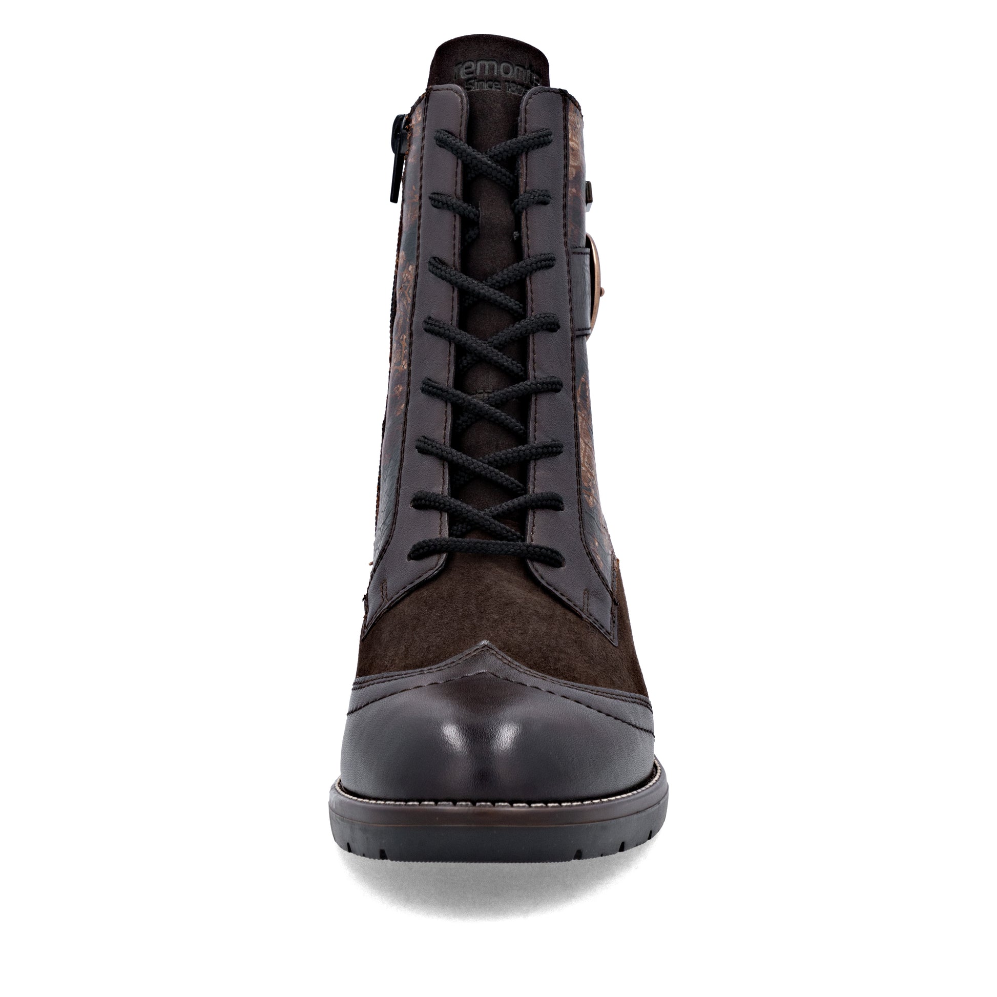 Brown Zip Boots for Women | Remonte D2A77-25
