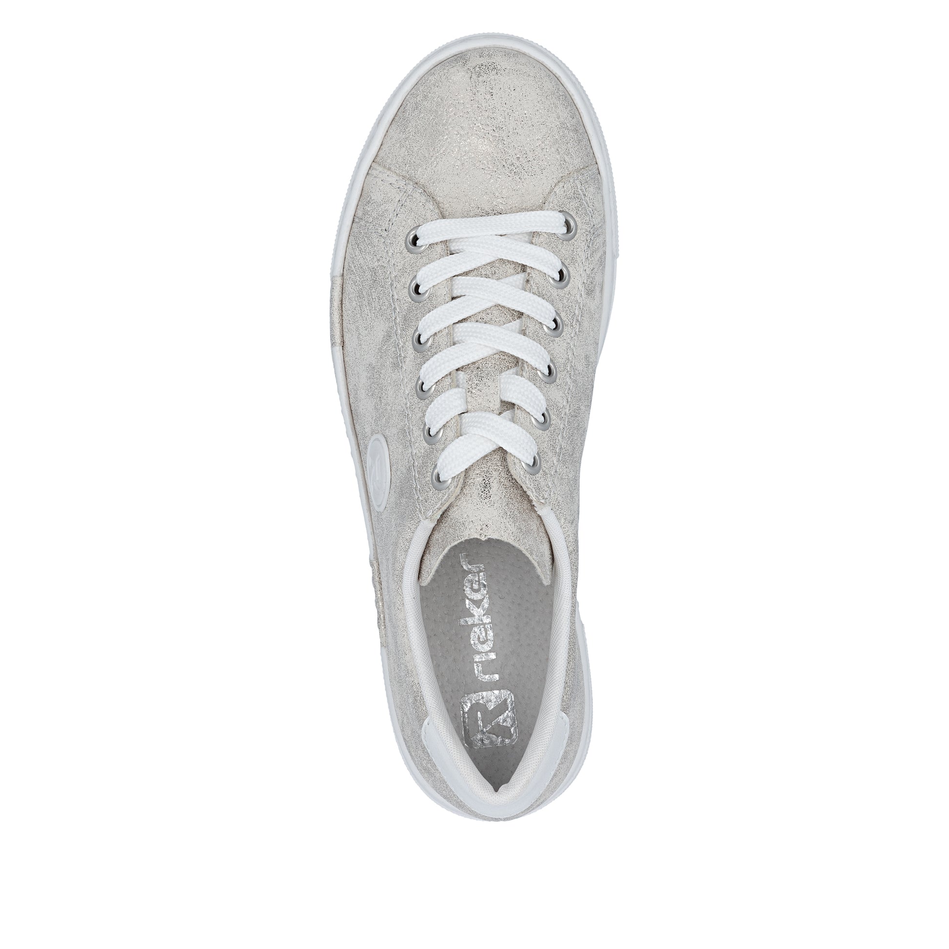 Metallic Elasticated Shoes for Women | Rieker N49W1-90