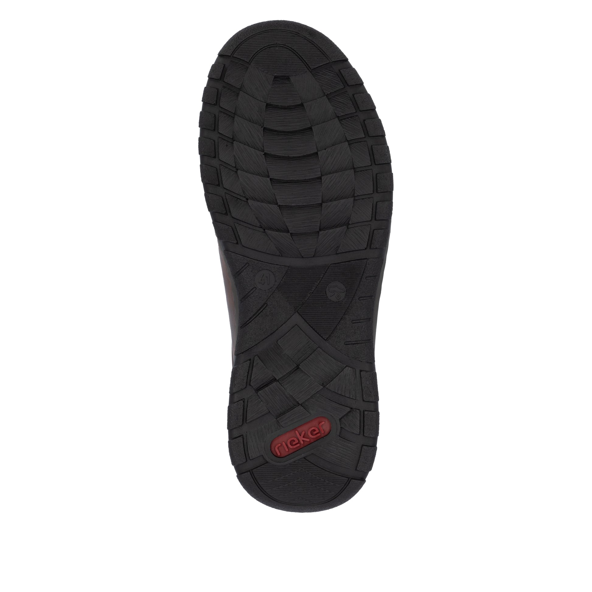 Brown Elasticated Shoes for Men | Rieker 03354-26