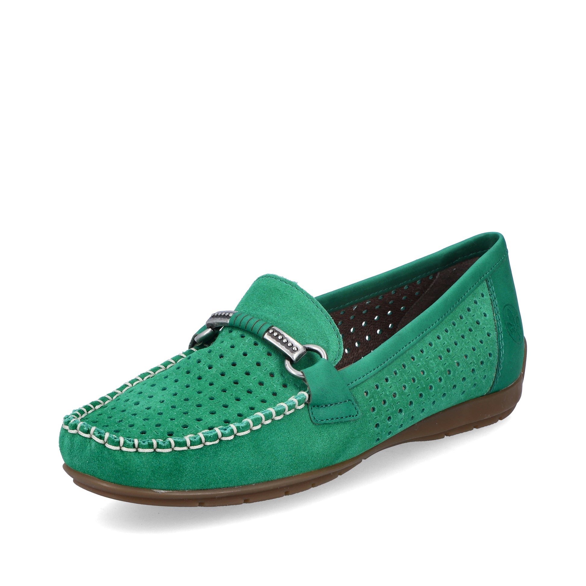 Green Slip-On Shoes for Women | Rieker 40253-54