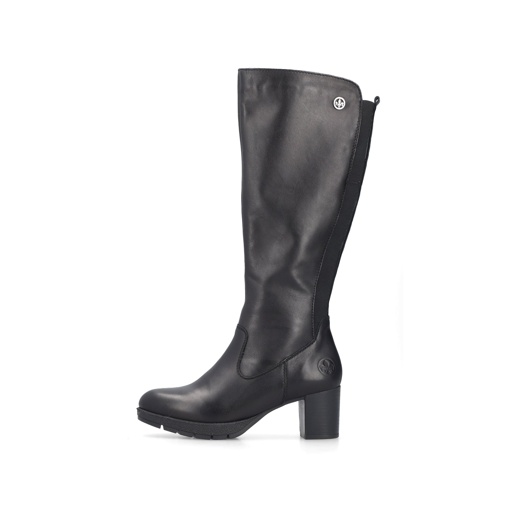 Black Zip Boots for Women | Rieker 77684-00
